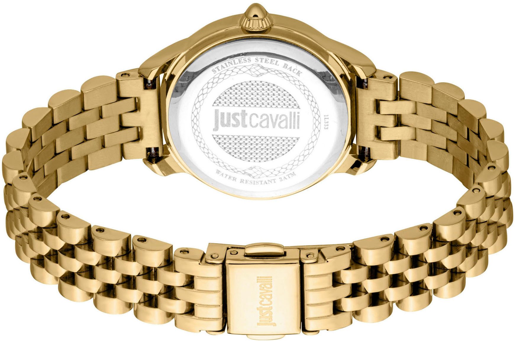 Just Cavalli Time Quarzuhr Allegra JC1L333M0035, Armbanduhr, Damenuhr, Kristallsteine