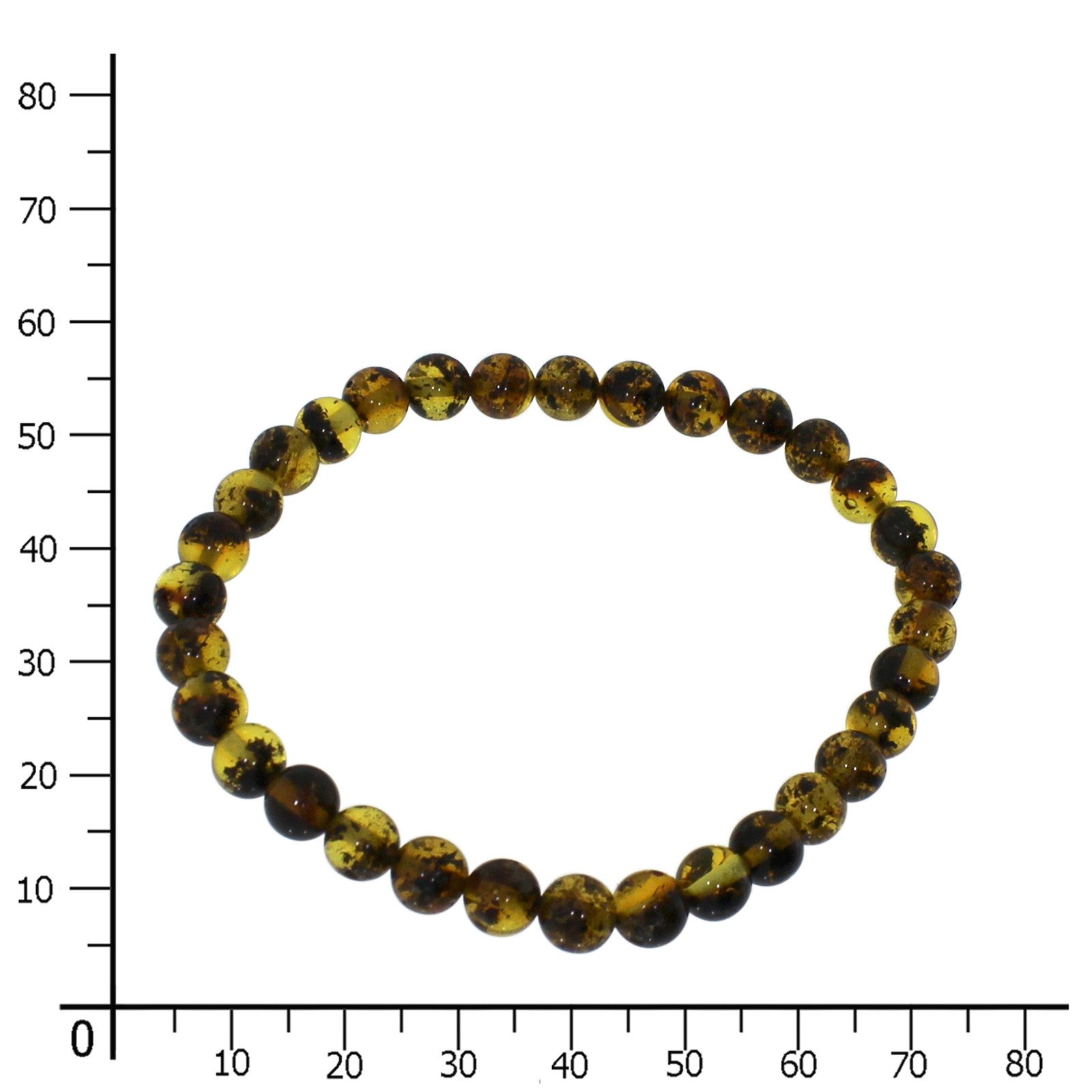 OSTSEE-SCHMUCK Armband Ostsee-Schmuck Armband Kugel 6 mm Armband Kugel 6 mm günstig online kaufen