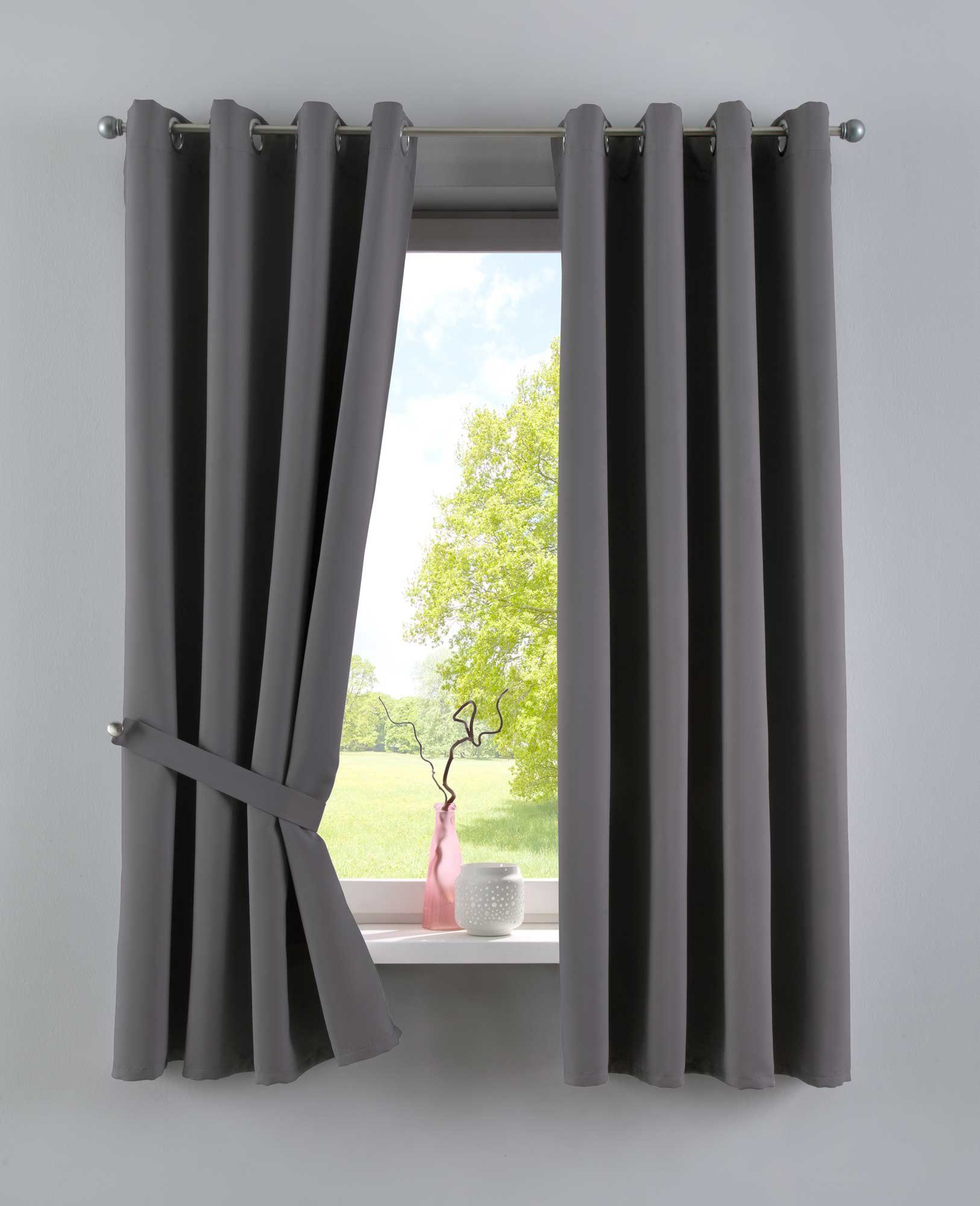 Gardinenbox Verdunkelungsvorhang (2 St), Ösen, verdunkelnd, Polyester, »New günstig online kaufen