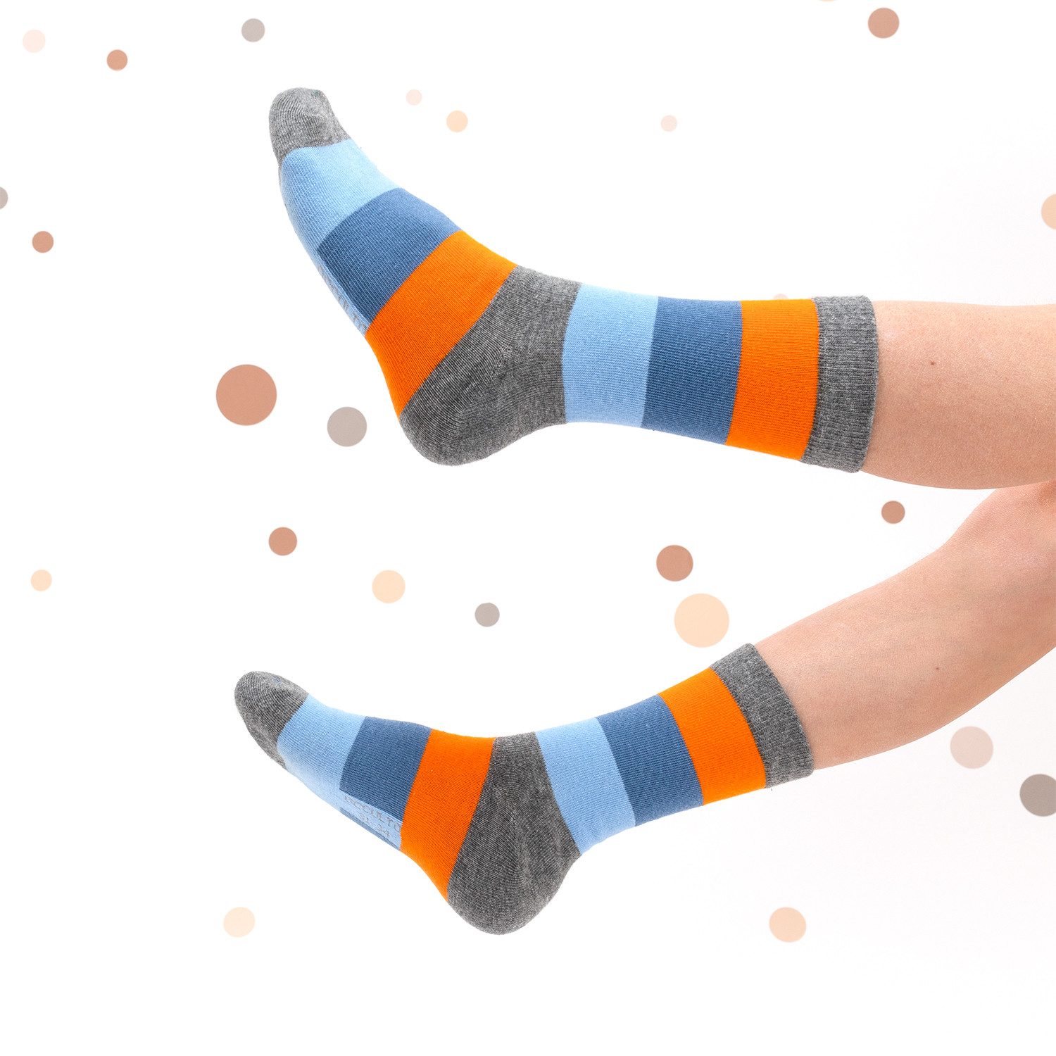OCCULTO Basicsocken Jungen & Mädchen Bunte Socken 10er Pack (Modell: Estilo) (10-Paar) – Bild 3 von 5