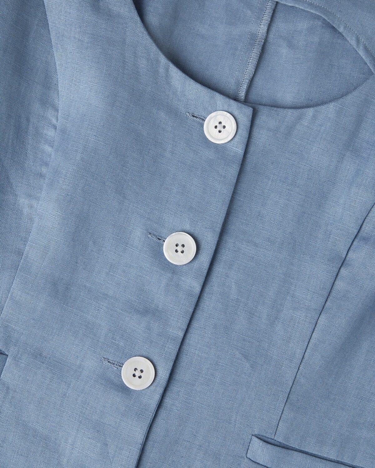 Highmoor Blusentop Blusentop aus Leinen