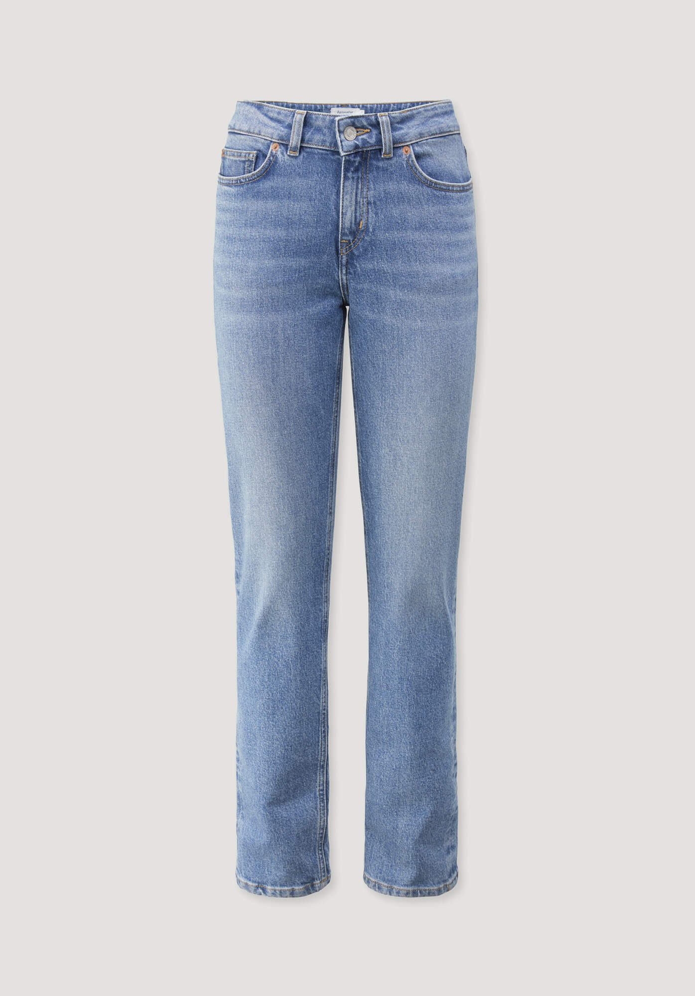 Hessnatur Bequeme Jeans MARIE Straight aus Bio-Denim (1-tlg) MARIE Straight aus Bio-Denim