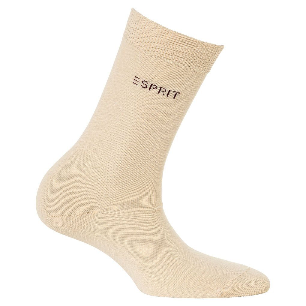 Esprit Kurzsocken Damen Socken einfarbig Paar - 2 Kurzsocken, Rosa