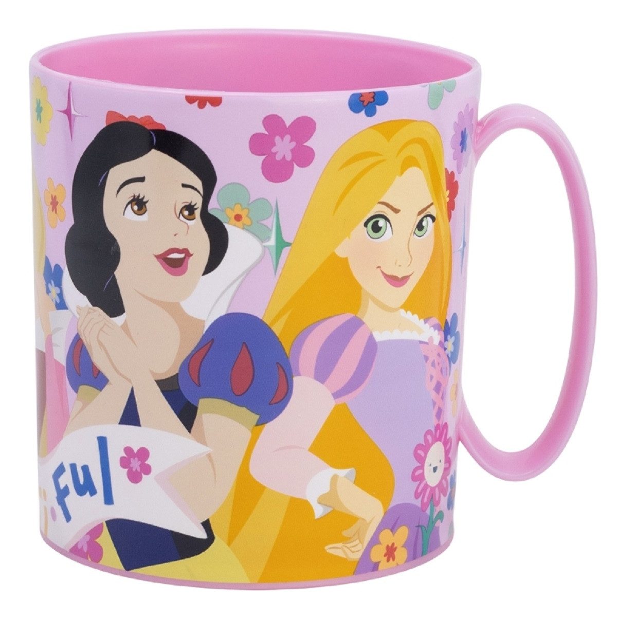 Storline Tasse Disney Princess Mikrowellengeeigneter Kunststoffbecher 390 ml, Plastik