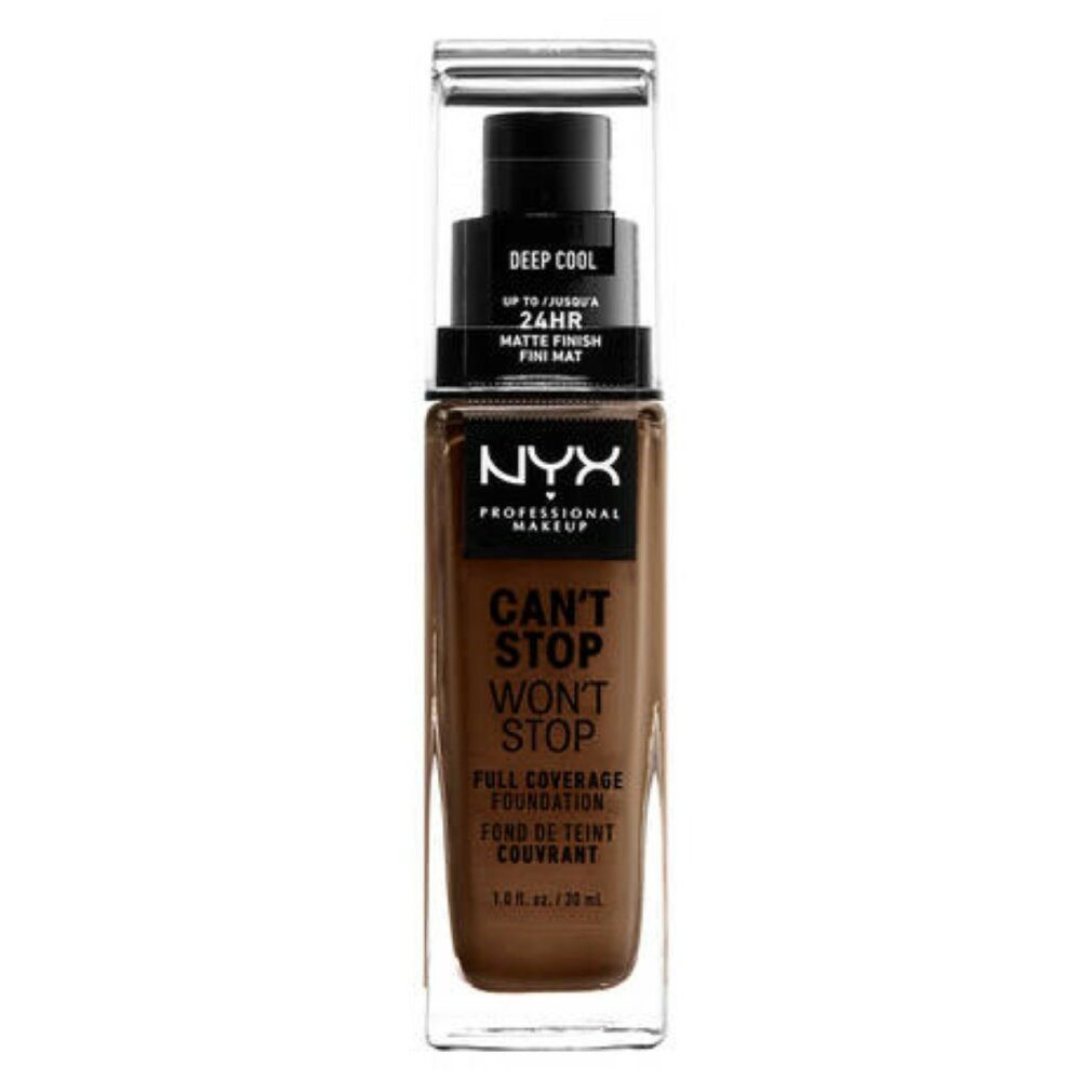 Foundation Can't Stop Won't Stop Full Coverage Foundation Deep Cool 30ml
