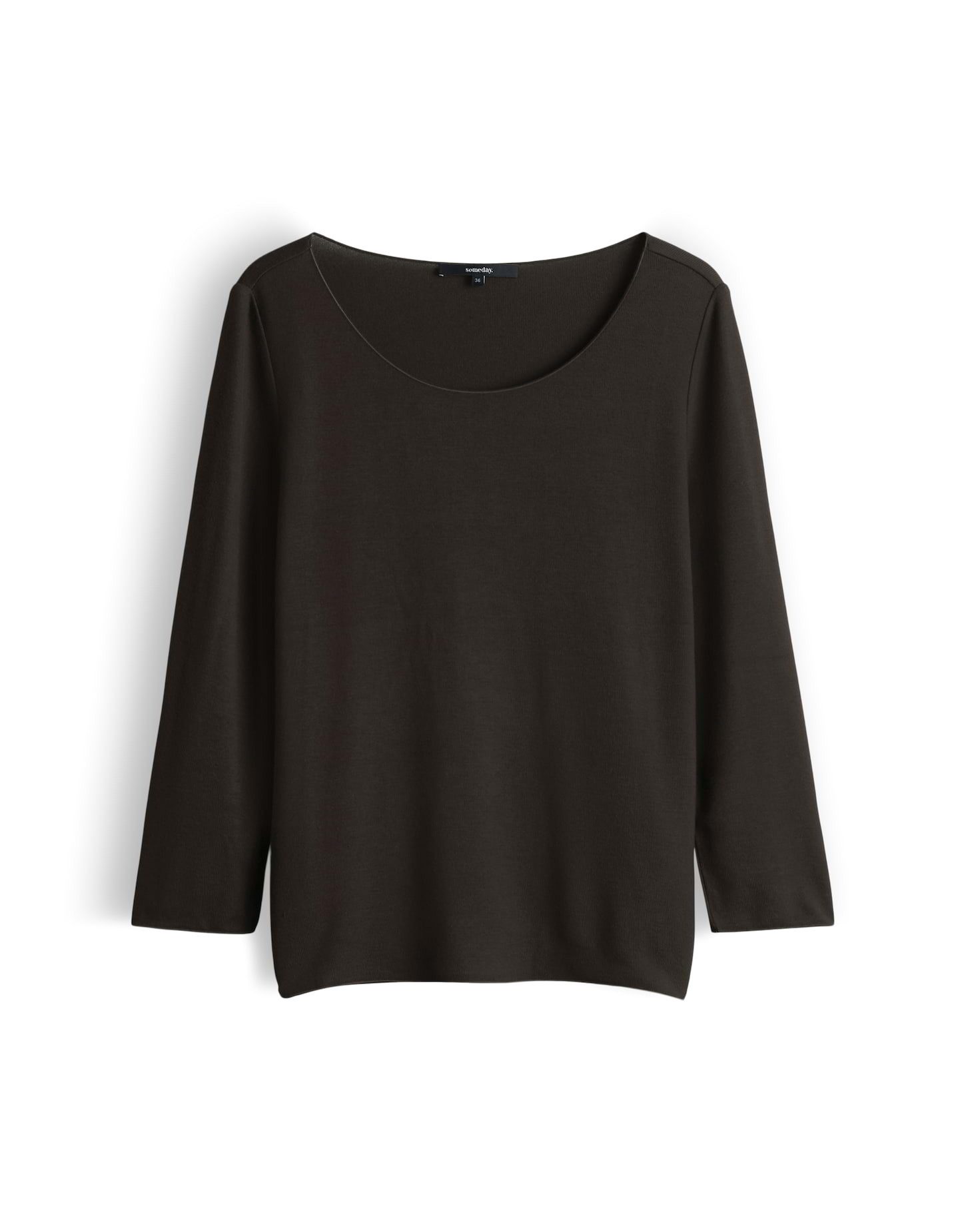 someday 3/4-Arm-Shirt Kirosa soft aus Viskosemix mit weichem Griff Cleanes Basic mit angenehmem Tragegefühl