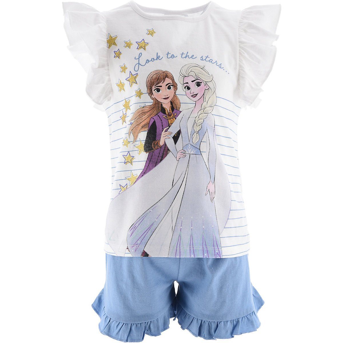 Disney Mädchen Schlafanzug Frozen