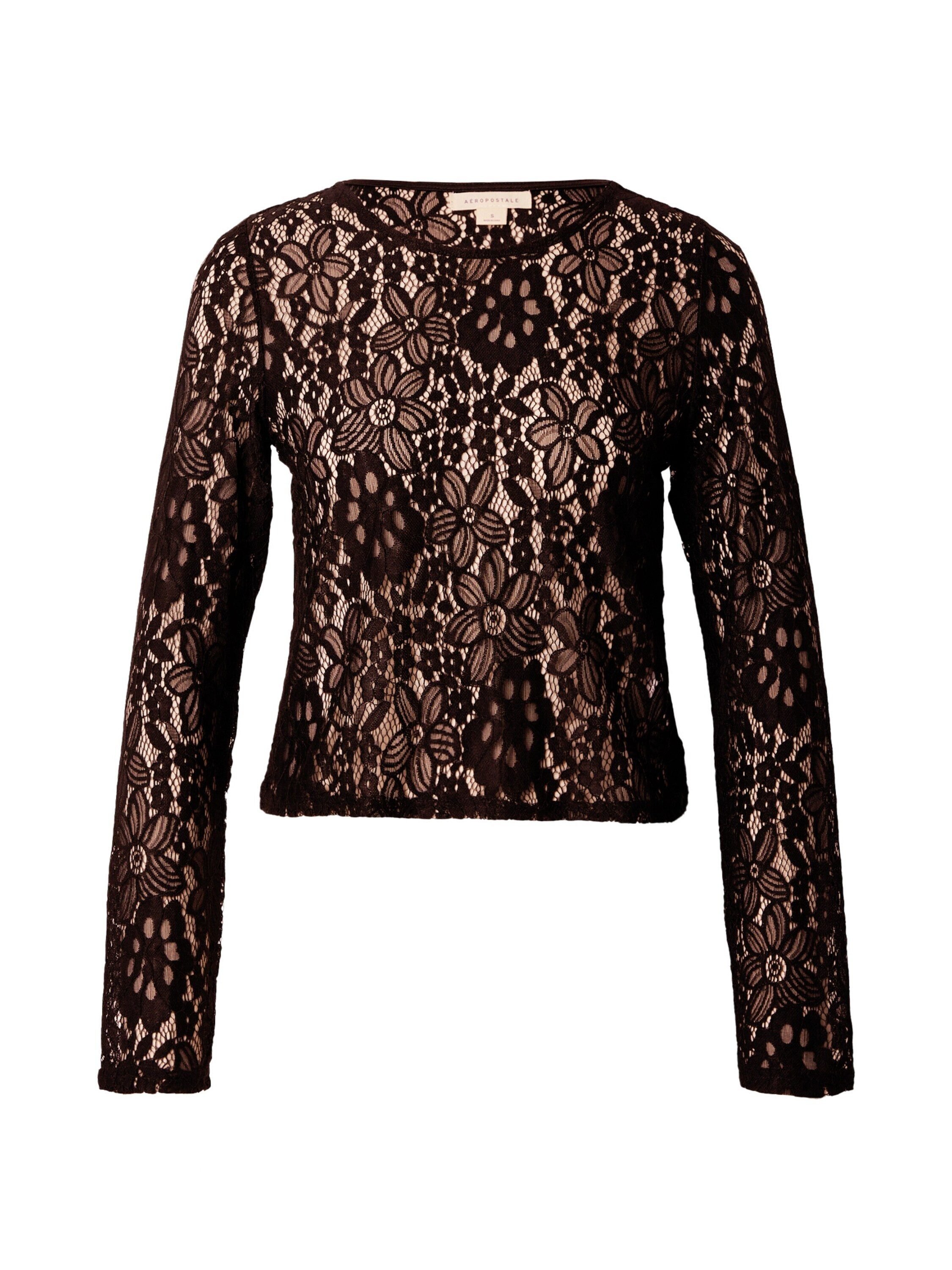 AÈROPOSTALE Langarmshirt (1-tlg) Spitze