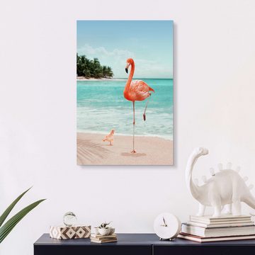 Posterlounge Forex-Bild Jonas Loose, Möchtegern-Flamingo, Illustration