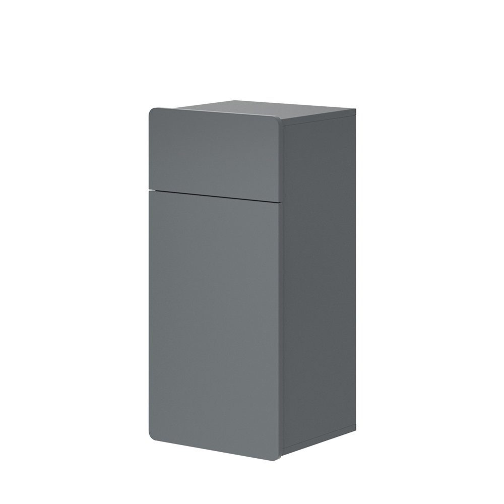 Vicco Midischrank Izan Grau/Grau 37 x 77 cm günstig online kaufen