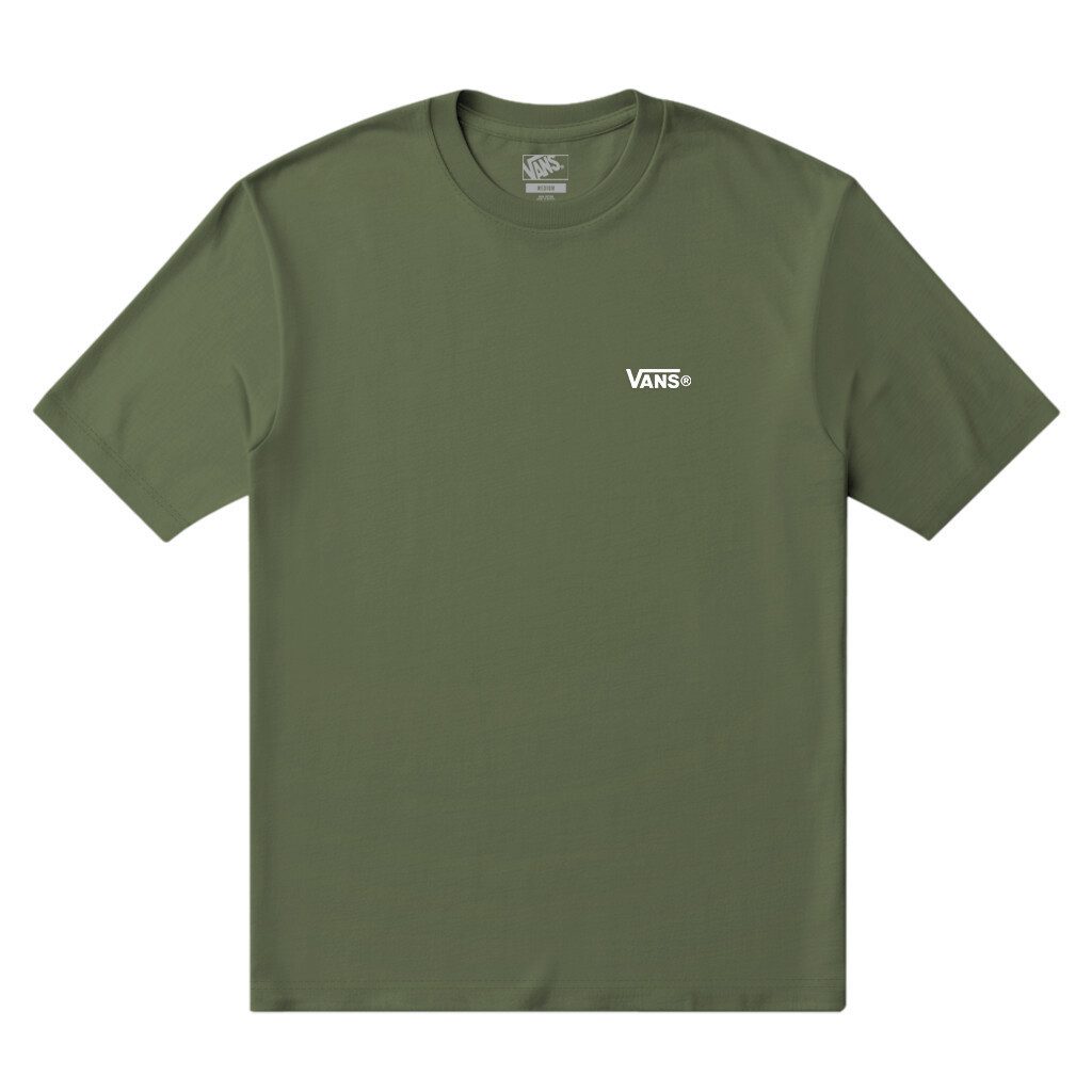 Vans T-Shirt New Left Chest SS Tee mit sportlichem Stil, Kurzarmdesign, aus Baumwolle