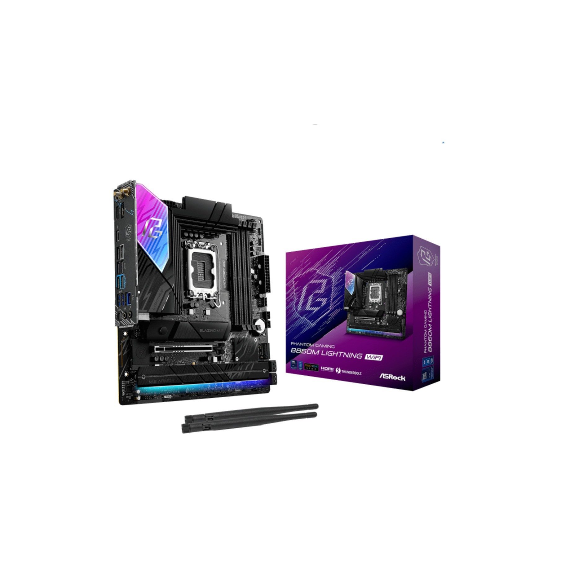 Asrock B860M Lightning WiFi Mainboard
