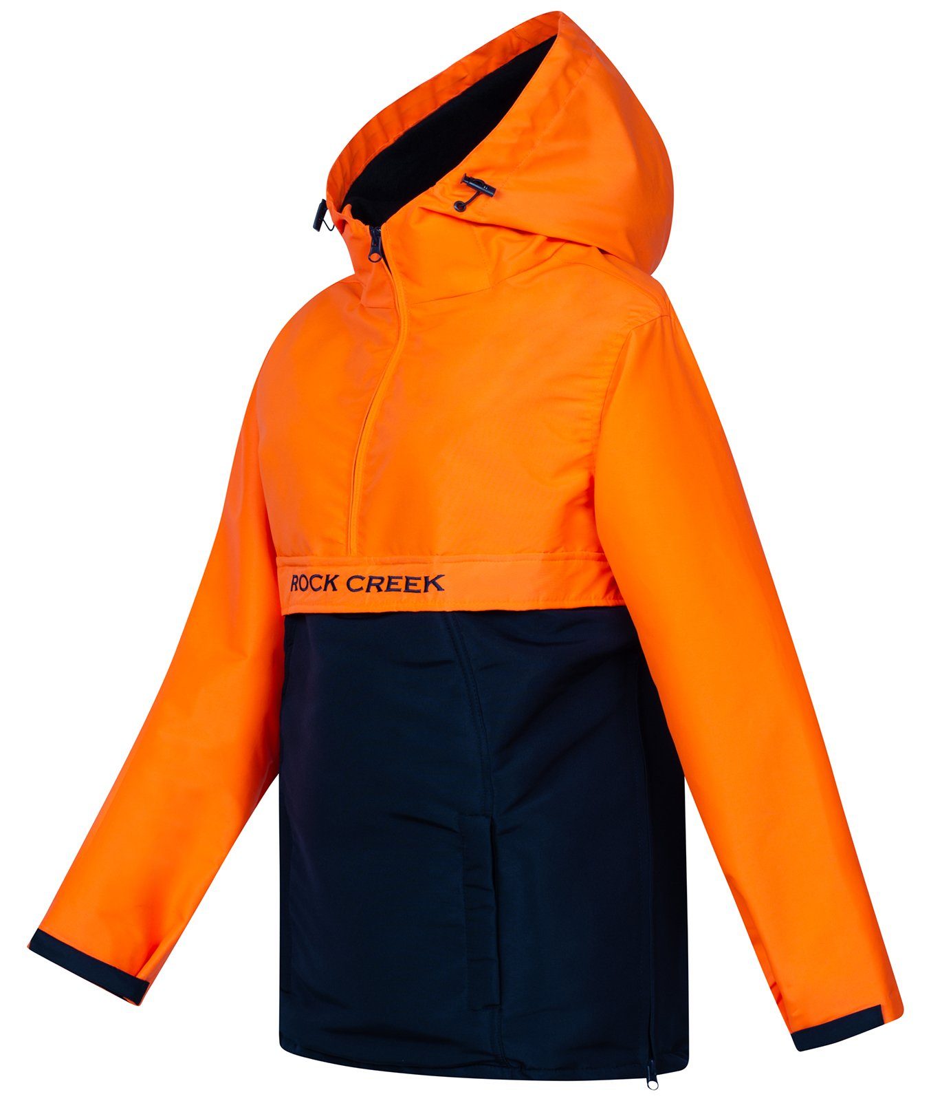 Anorak Orange Rock Windbreaker Windbreaker Creek D-477 Damen