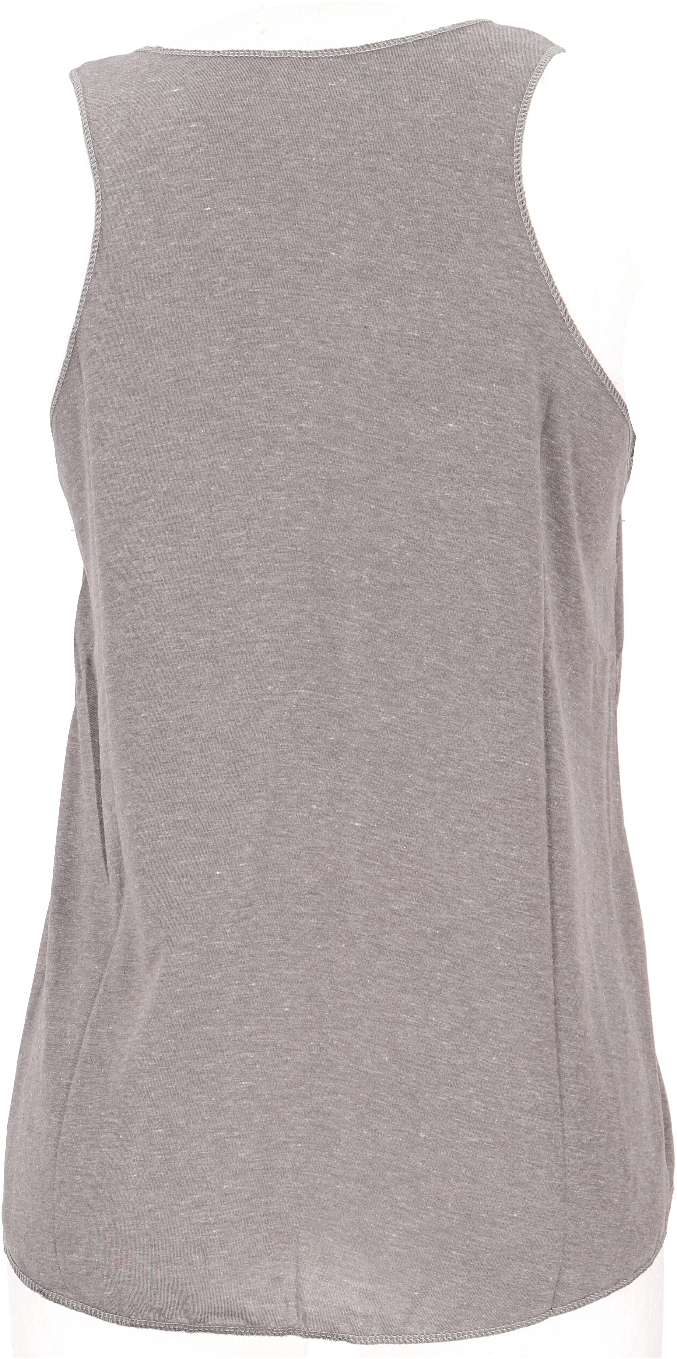 Guru-Shop T-Shirt Tanktop mit Ethnodruck, Mandala Yogatop - grau Festival, Ethno Style, Hippie, alternative Bekleidung – Bild 4 von 5