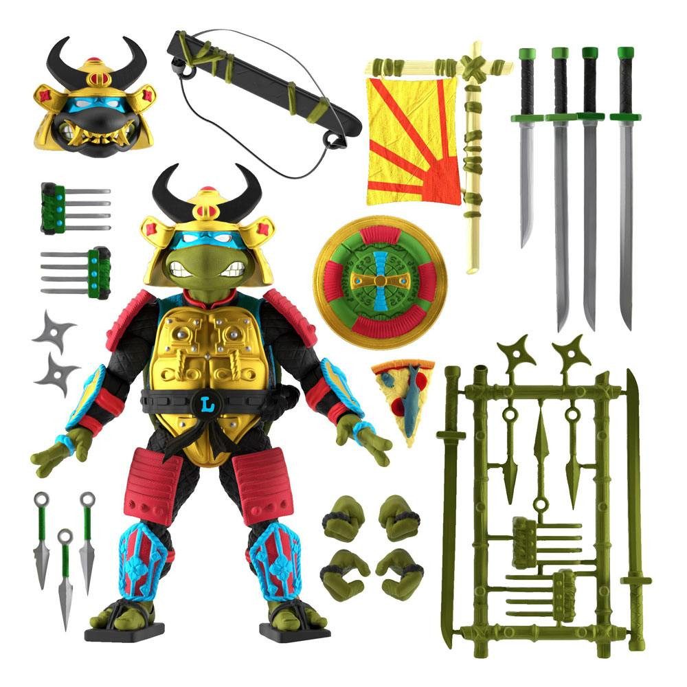 Super7 Actionfigur Teenage Mutant Ninja Turtles Ultimates Leo the Sewer Samurai 18 cm