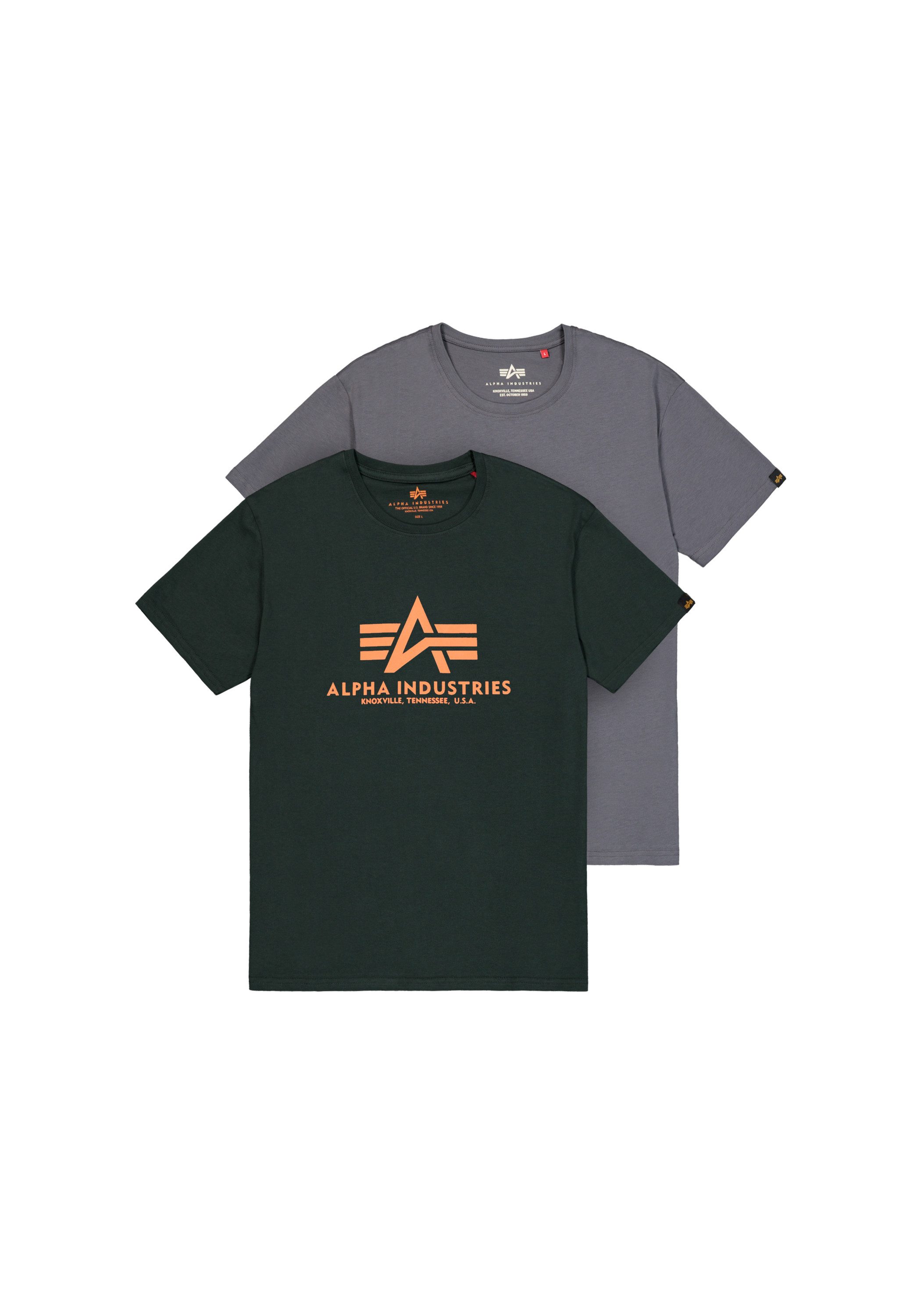 Alpha Industries T-Shirt Basic T-Shirt BL 2 Pack