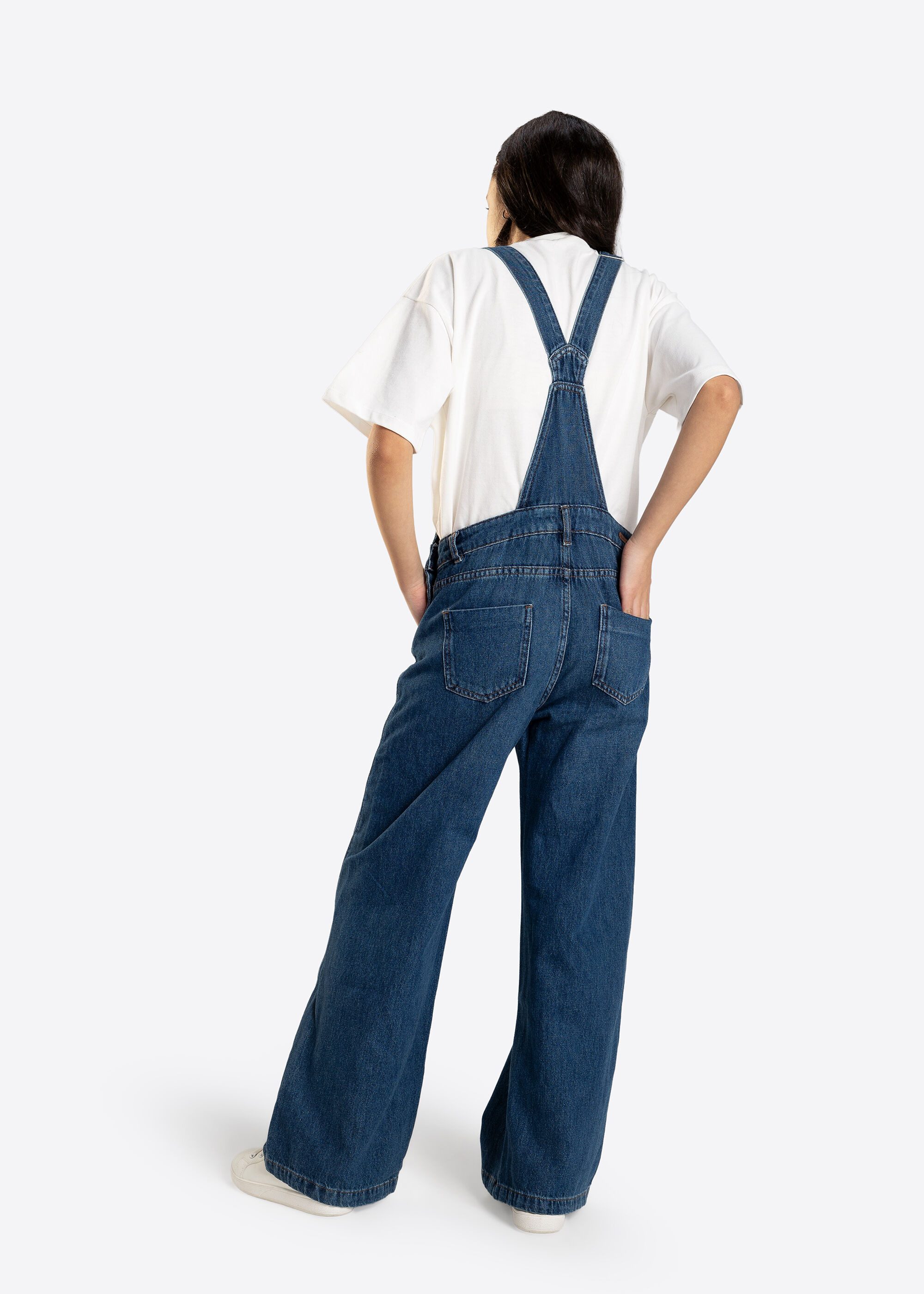 Solang Jumpsuit (1-tlg) mit weitem Bein – Bild 3 von 5