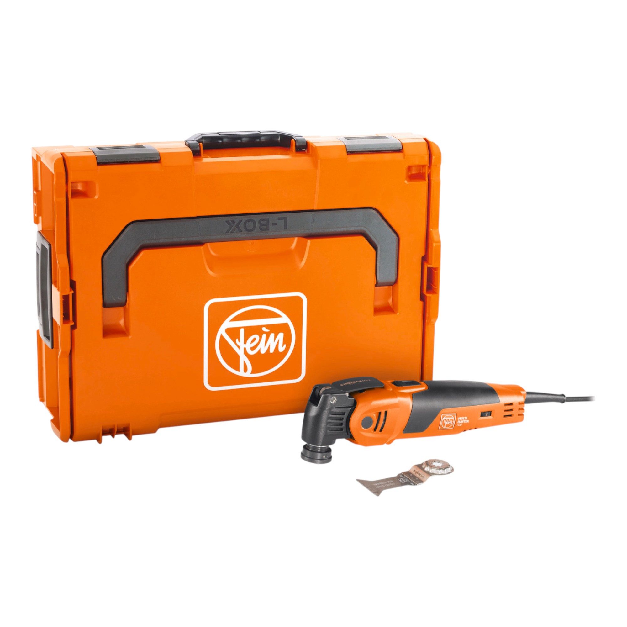 Fein Akku-Multifunktionswerkzeug Multimaster MM 700 Max Multifunktionswerkzeug Starlock Max + L-Boxx