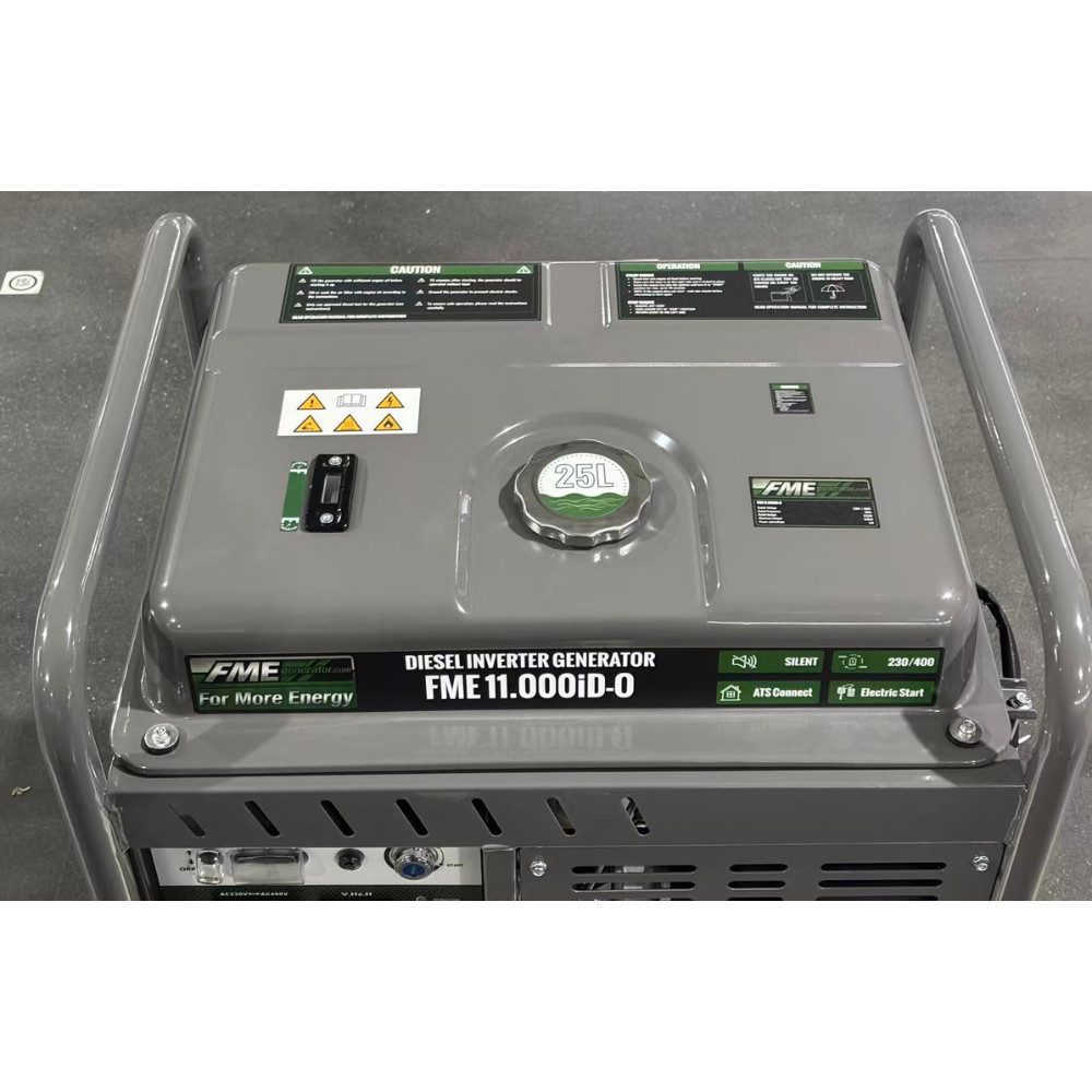 FME Stromerzeuger 11.000iD-O Diesel Inverter mit HVO100 Freigabe, 9000 in kW
