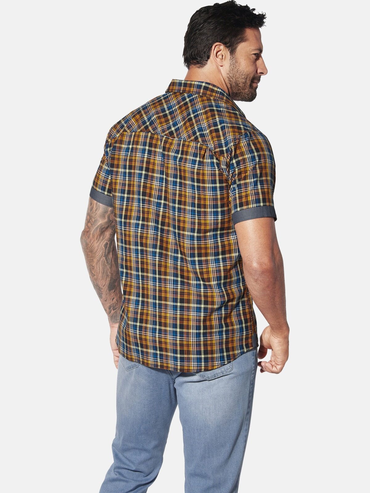 Jan Vanderstorm Kurzarmhemd URTHOR mit Brusttaschen günstig online kaufen