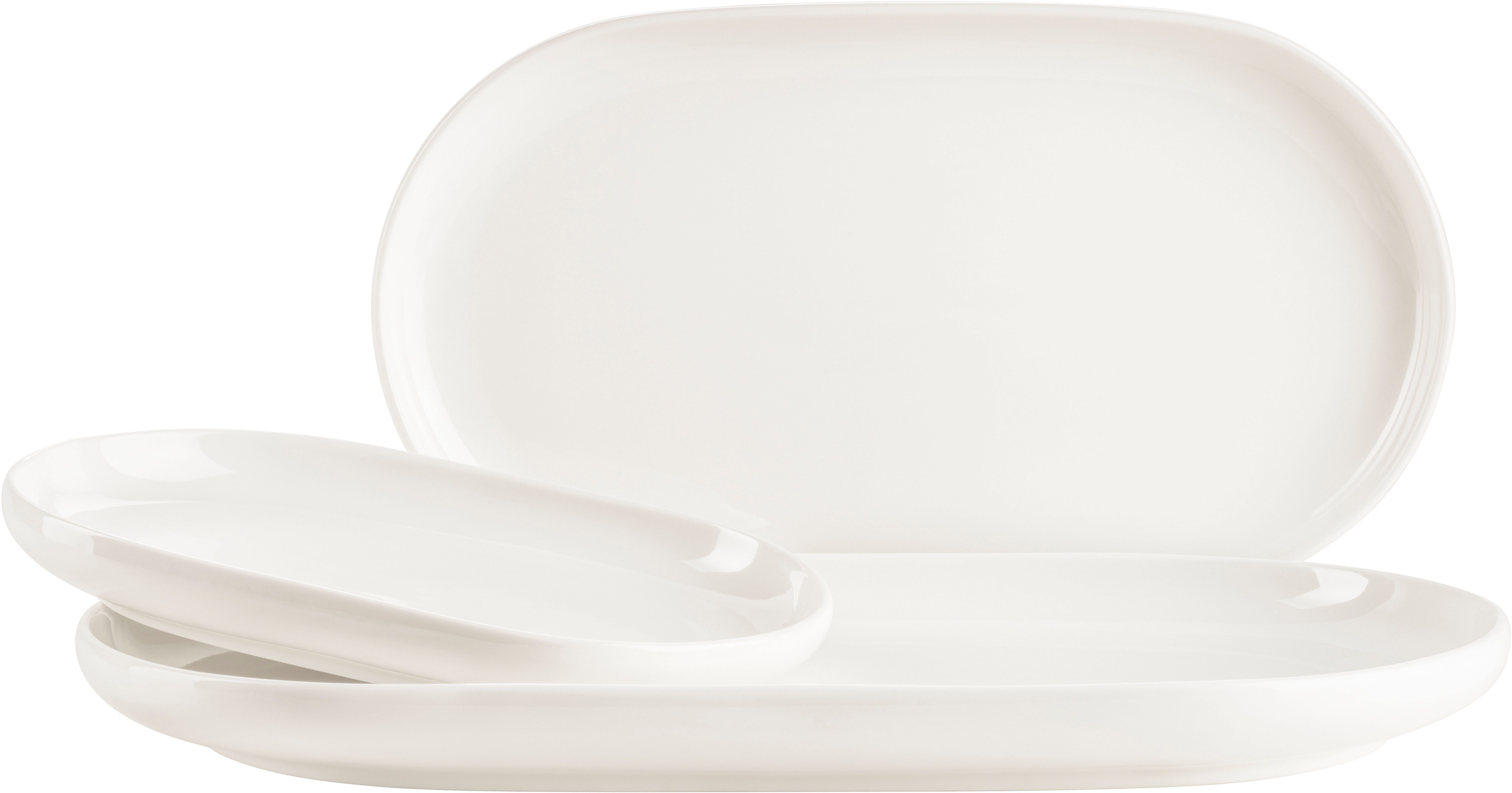 MÄSER Servierplatte Taya, Porzellan, (Set, 3-tlg)