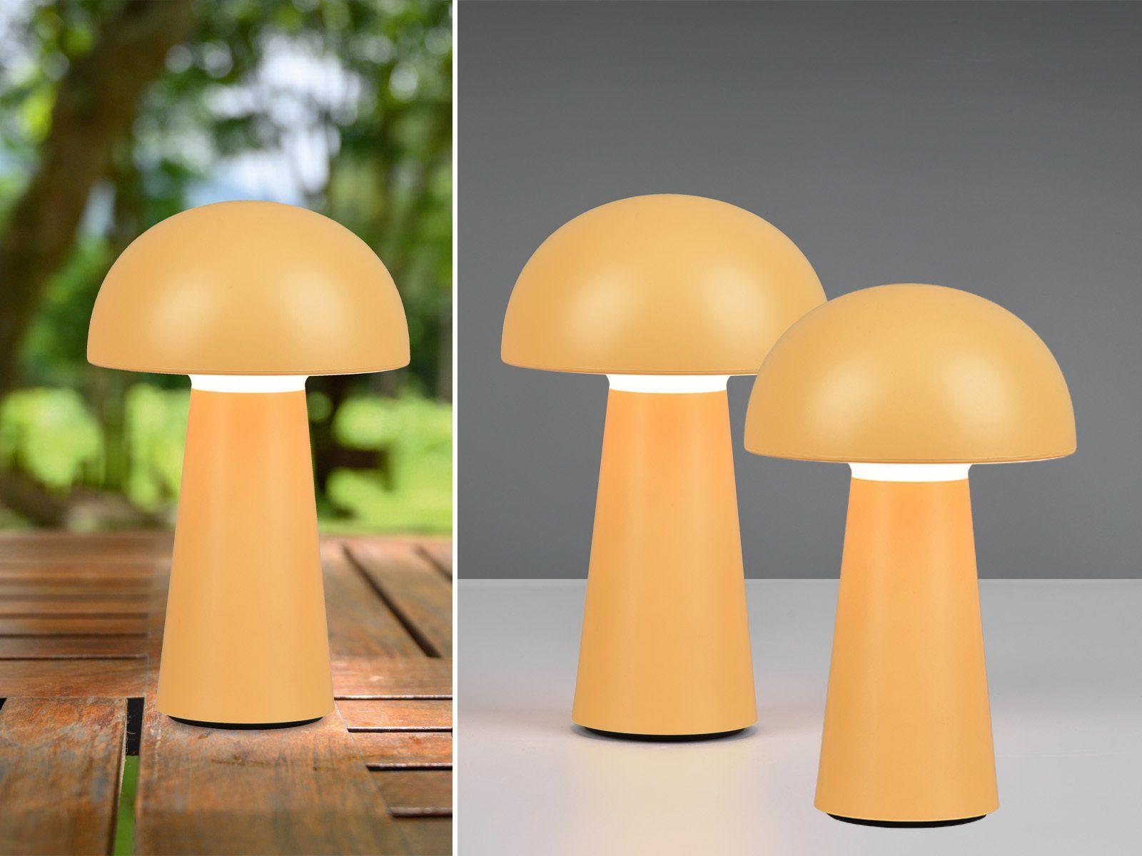 Reality Leuchten LED Außen-Tischleuchte, Dimmfunktion, LED günstig online kaufen