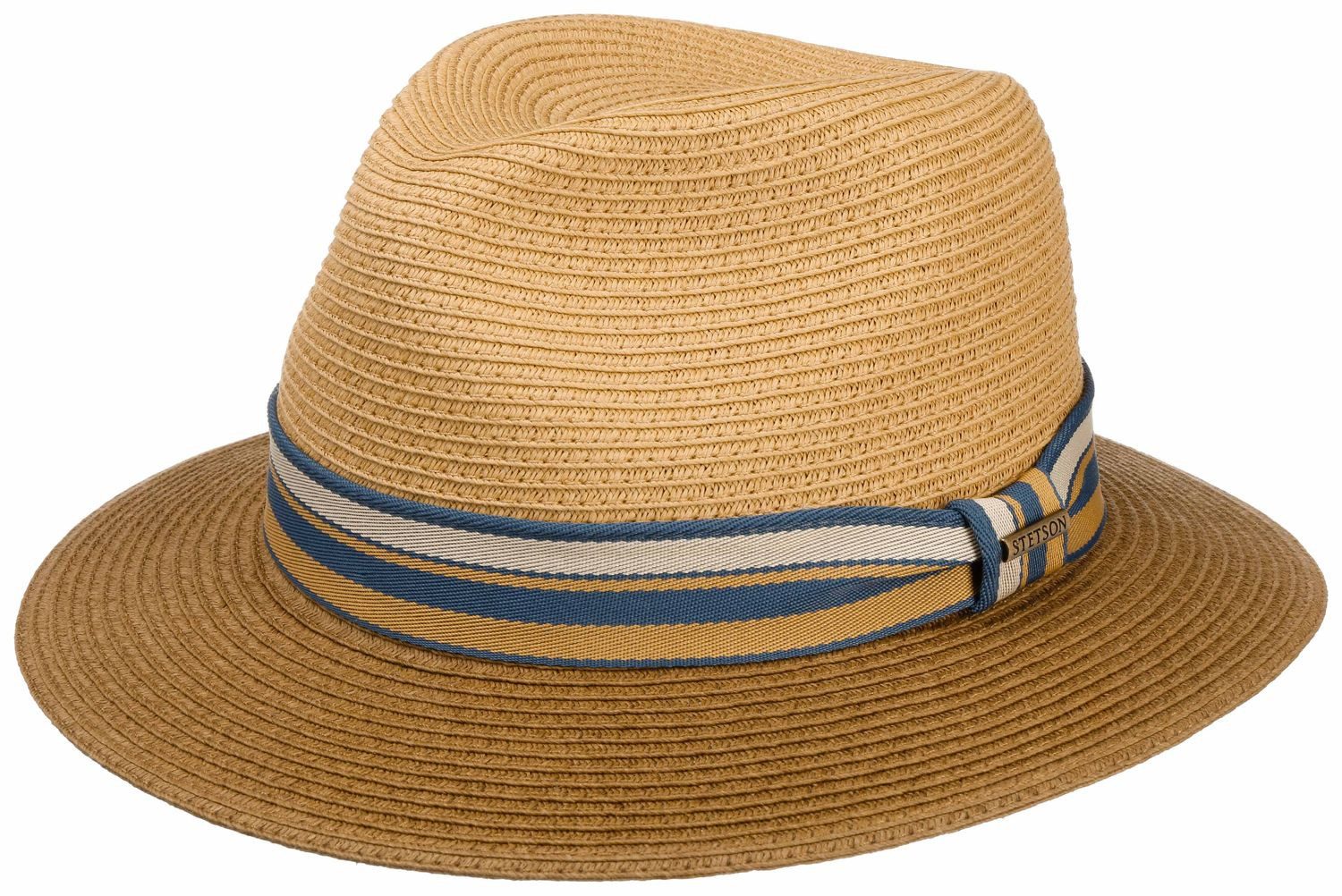 Stetson Strohhut Stetson knautschbarer Strohhut Traveller Toyo mit UPF 40+
