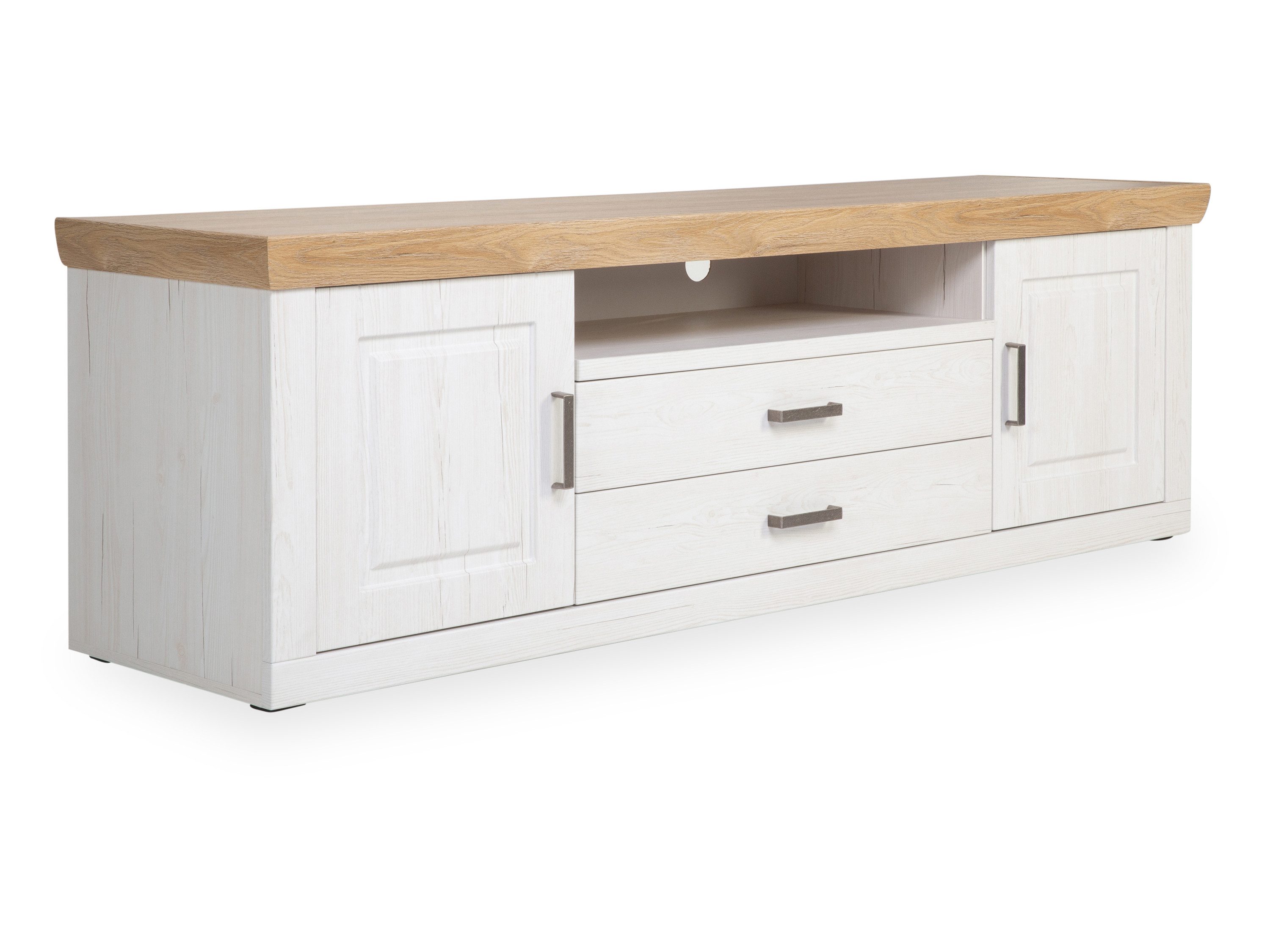 HARPER Lowboard Lowboard HARPER MISAWA BHT 198x63x52 cm weiß TV-Lowboard