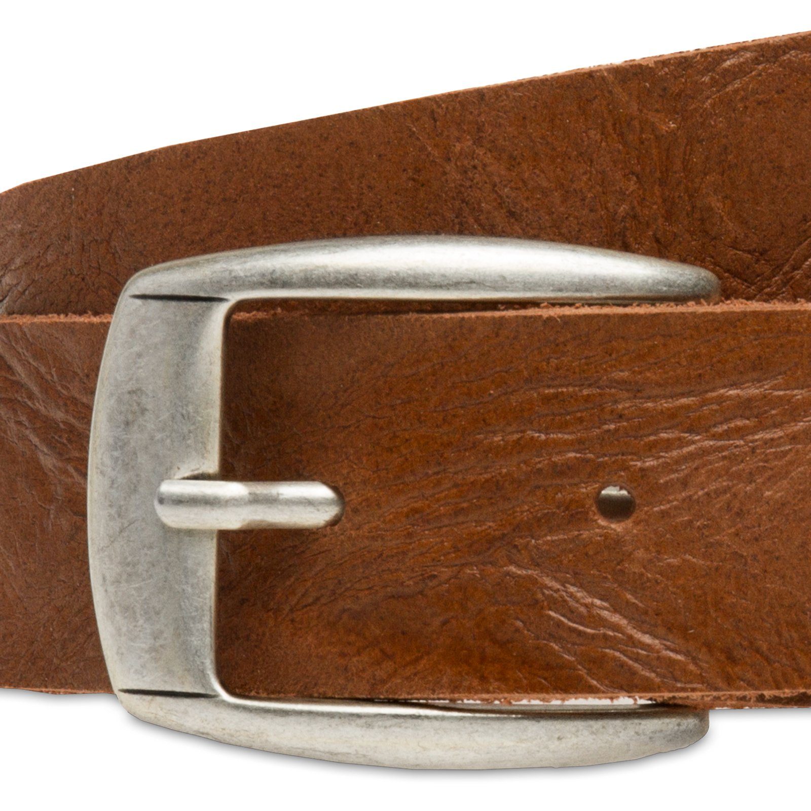 Caspar Ledergürtel GU310 Unisex Vintage Ledergürtel günstig online kaufen