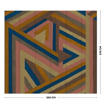 LOOKS by Wolfgang Joop Fototapete Triangles, texturiert, 3D-Optik, (1 St), 300x270cm