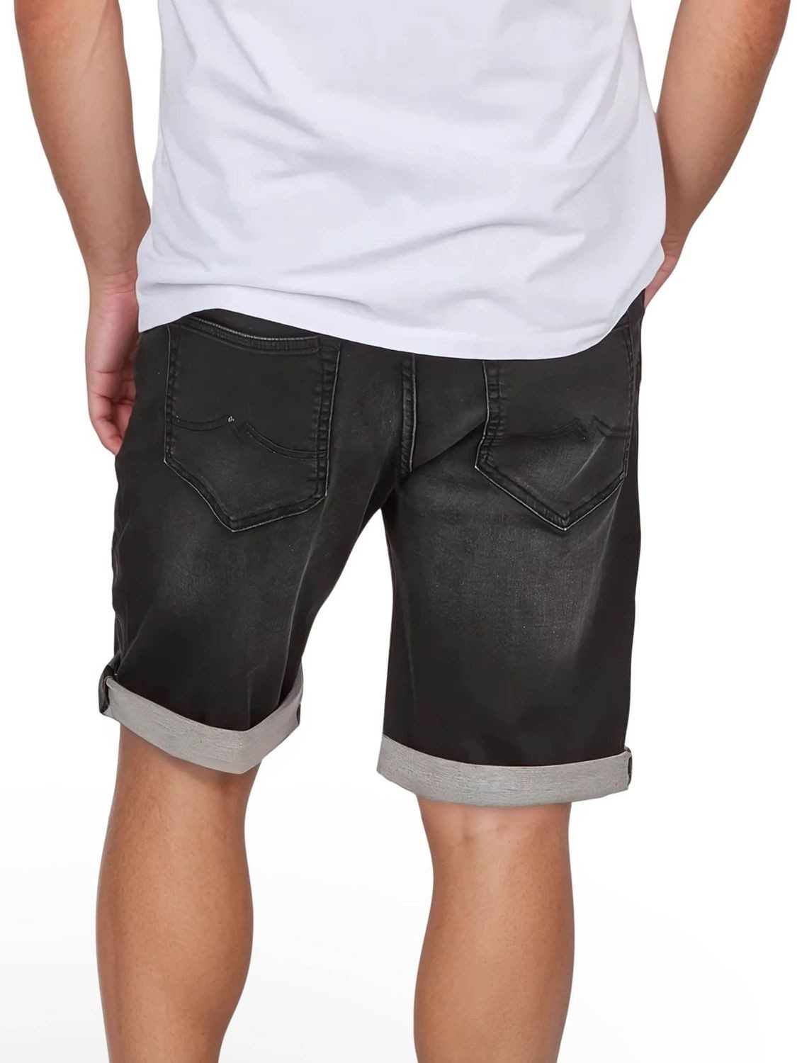 MUSTANG Jeansshorts Herren Shorts Chicago Real X Regular Fit Bermudashorts mit Stretch – Bild 2 von 4