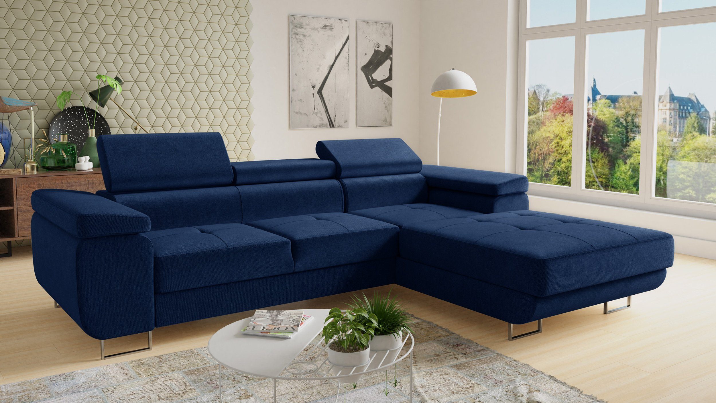 Sofnet Ecksofa Divo, mit Schlaffunktion und günstig online kaufen