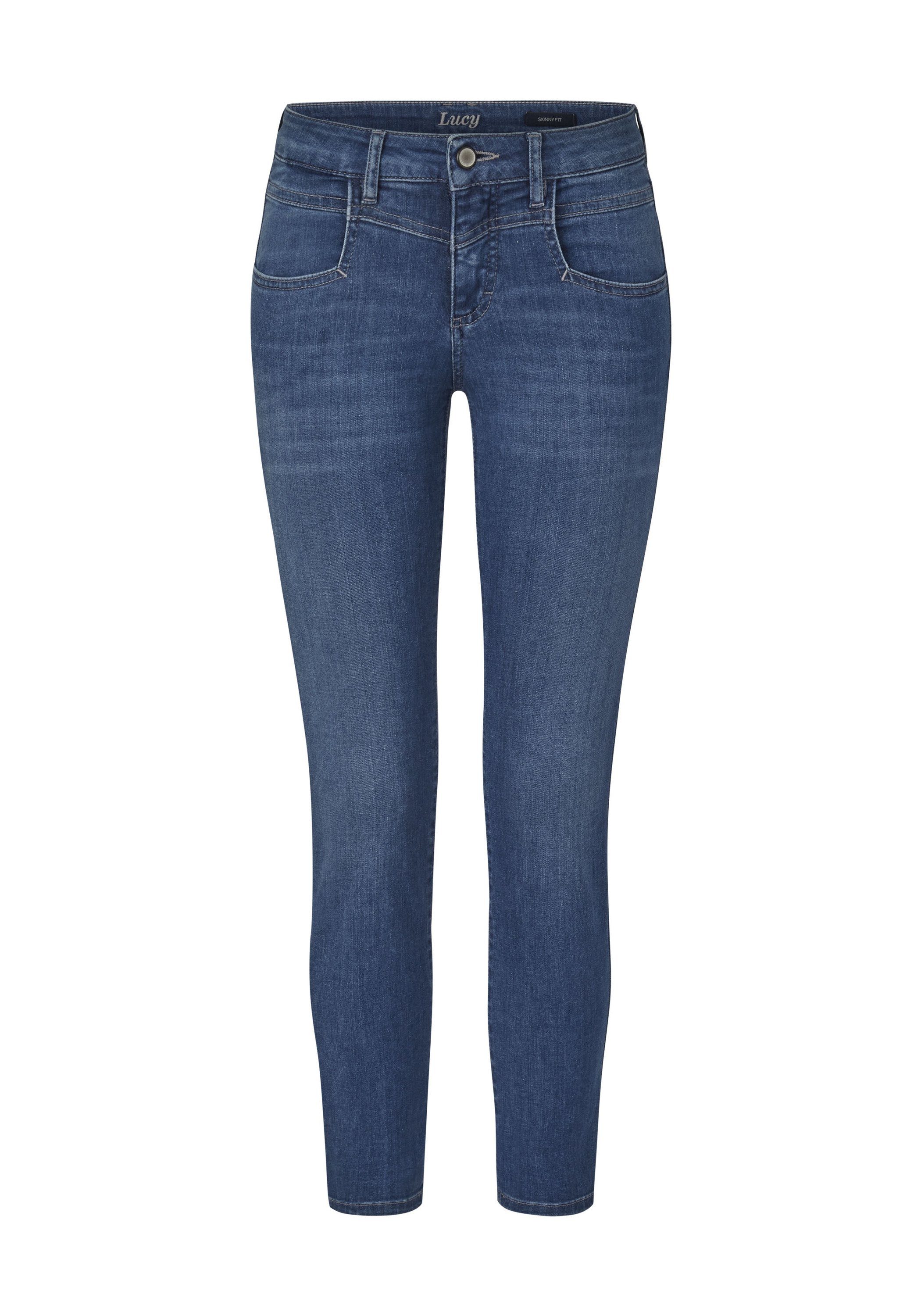 Paddock's Skinny-fit-Jeans LUCY 4-Pocket Röhrenjeans mit Stretchanteil günstig online kaufen