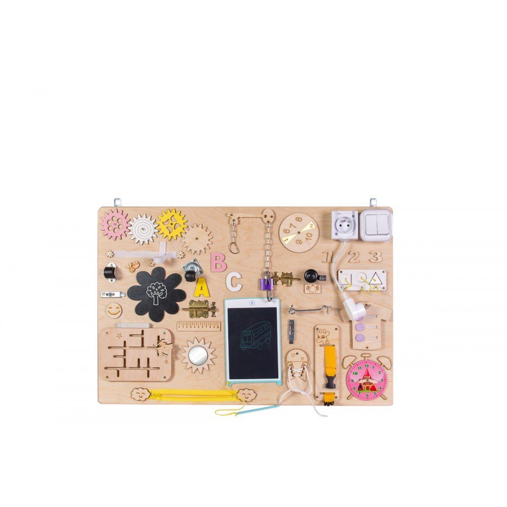 Moni Lernspielzeug Lernboard Lerntafel Big Holz, elektronische Schreibtafel günstig online kaufen