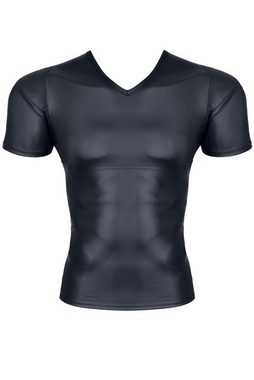 Regnes Fetish Planet T-Shirt Wetlook-Shirt TSH014 Herrenshirt in schwarz