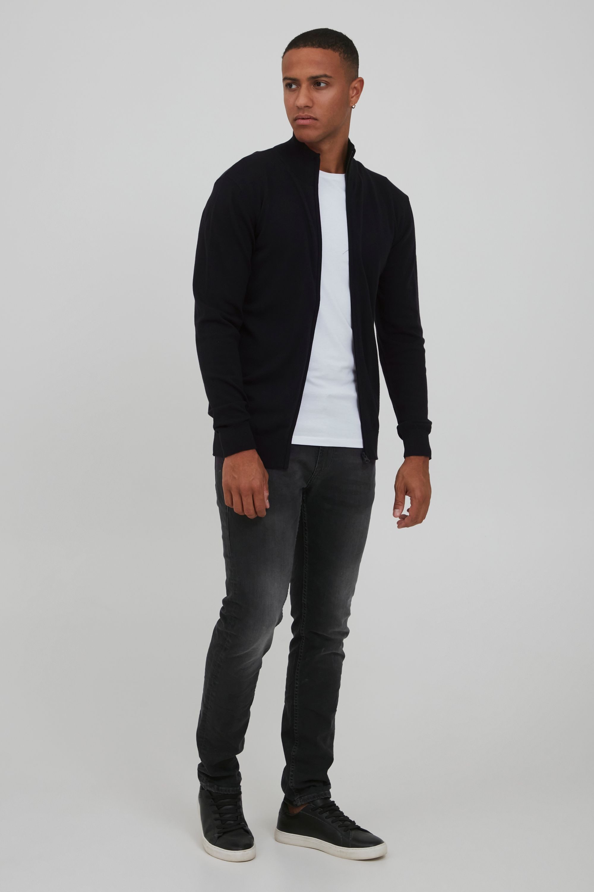 Indicode Strickjacke IDBadi Feinstrick Jacke günstig online kaufen