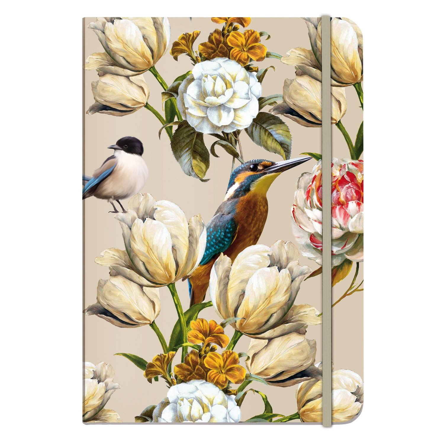 Kugelschreiber Notizbuch A5 Softcover Eisvogel