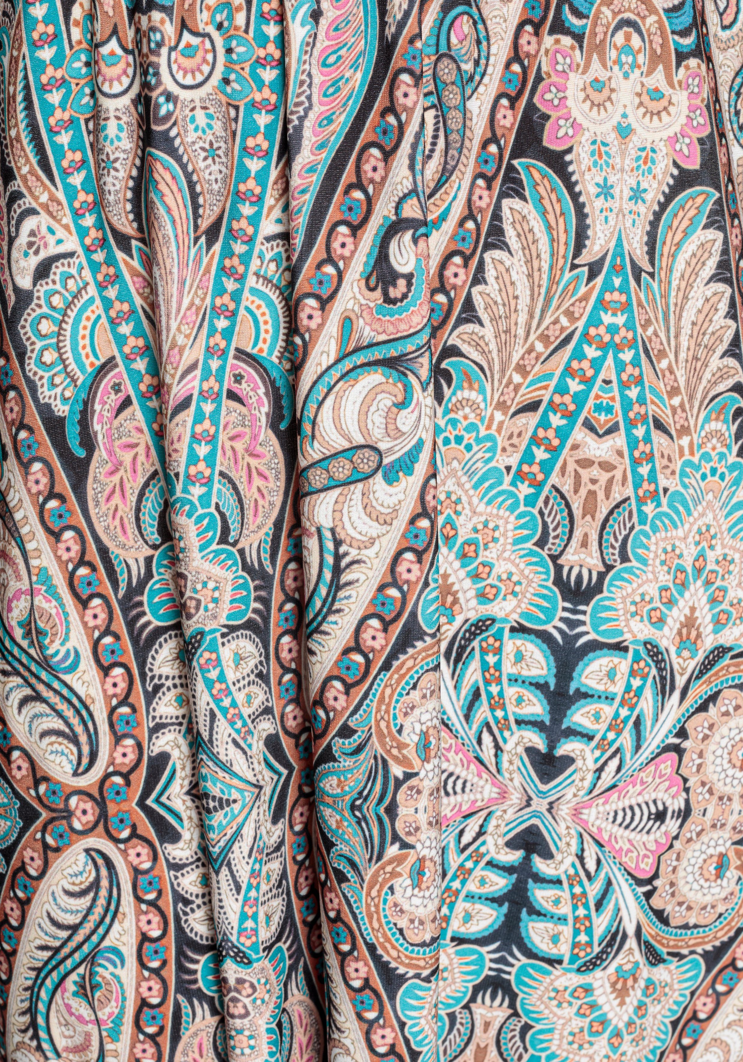 Melrose Sommerkleid festliche Anlässe, in femininer Wickeloptik, Maxikleid