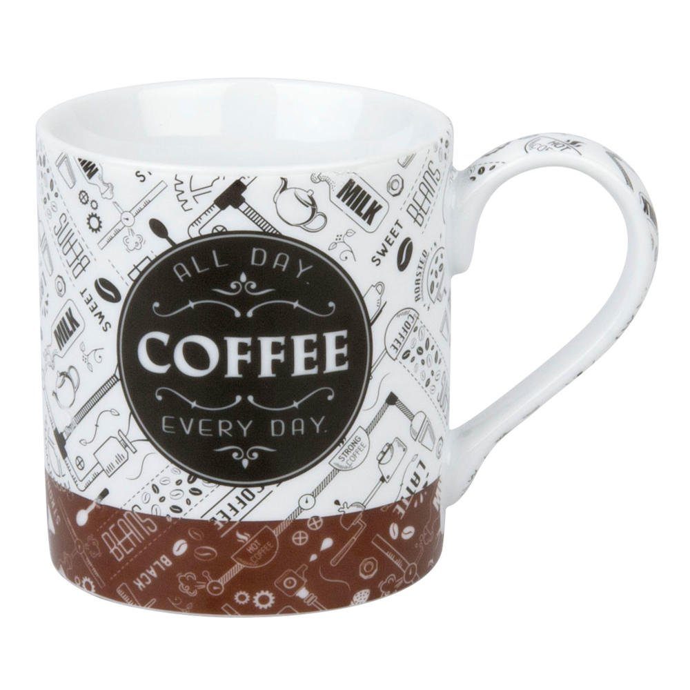 Könitz Becher Coffee Talk 370 ml, Porzellan