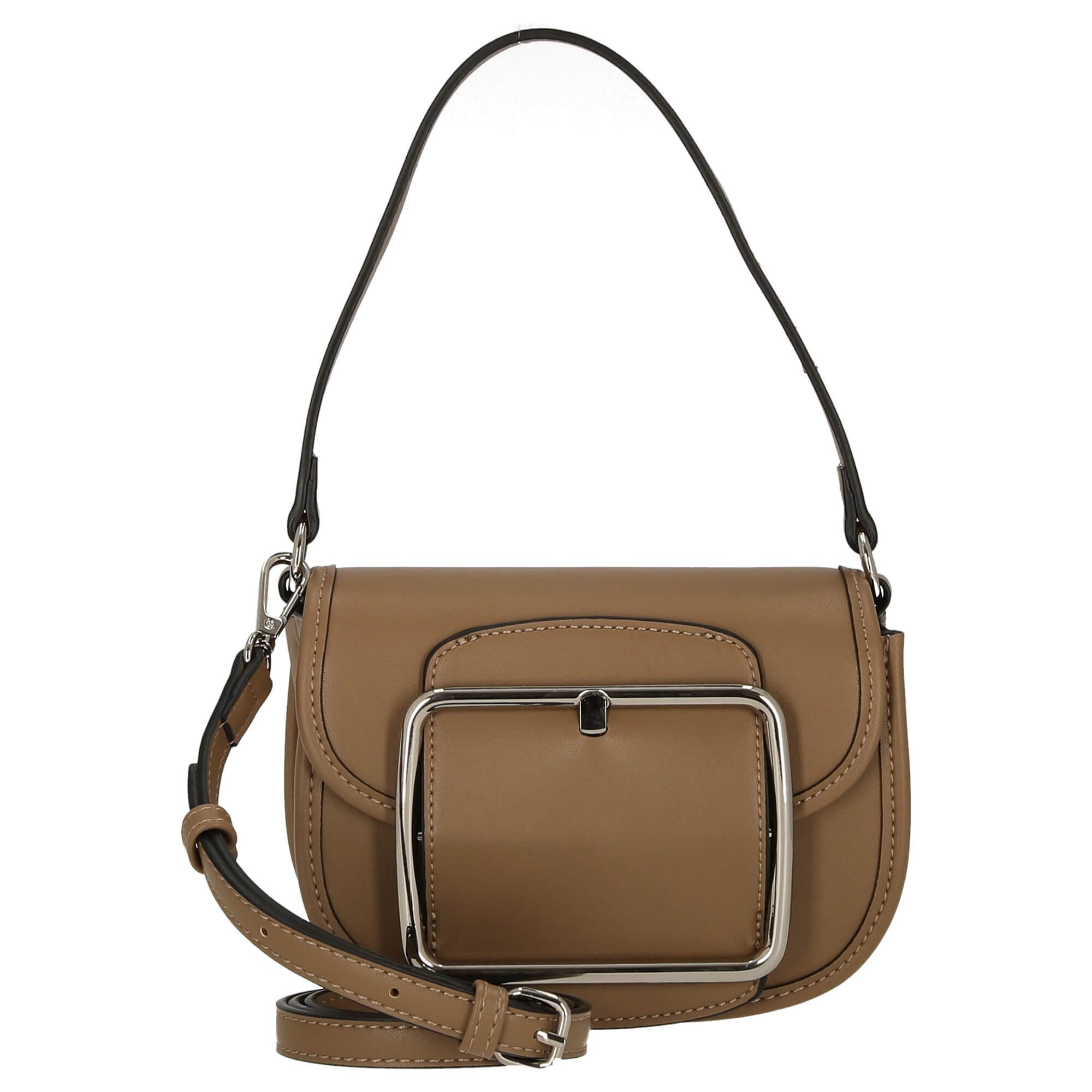 Umhängetasche Grurup - Schultertasche 26 cm (smooth Toffee)