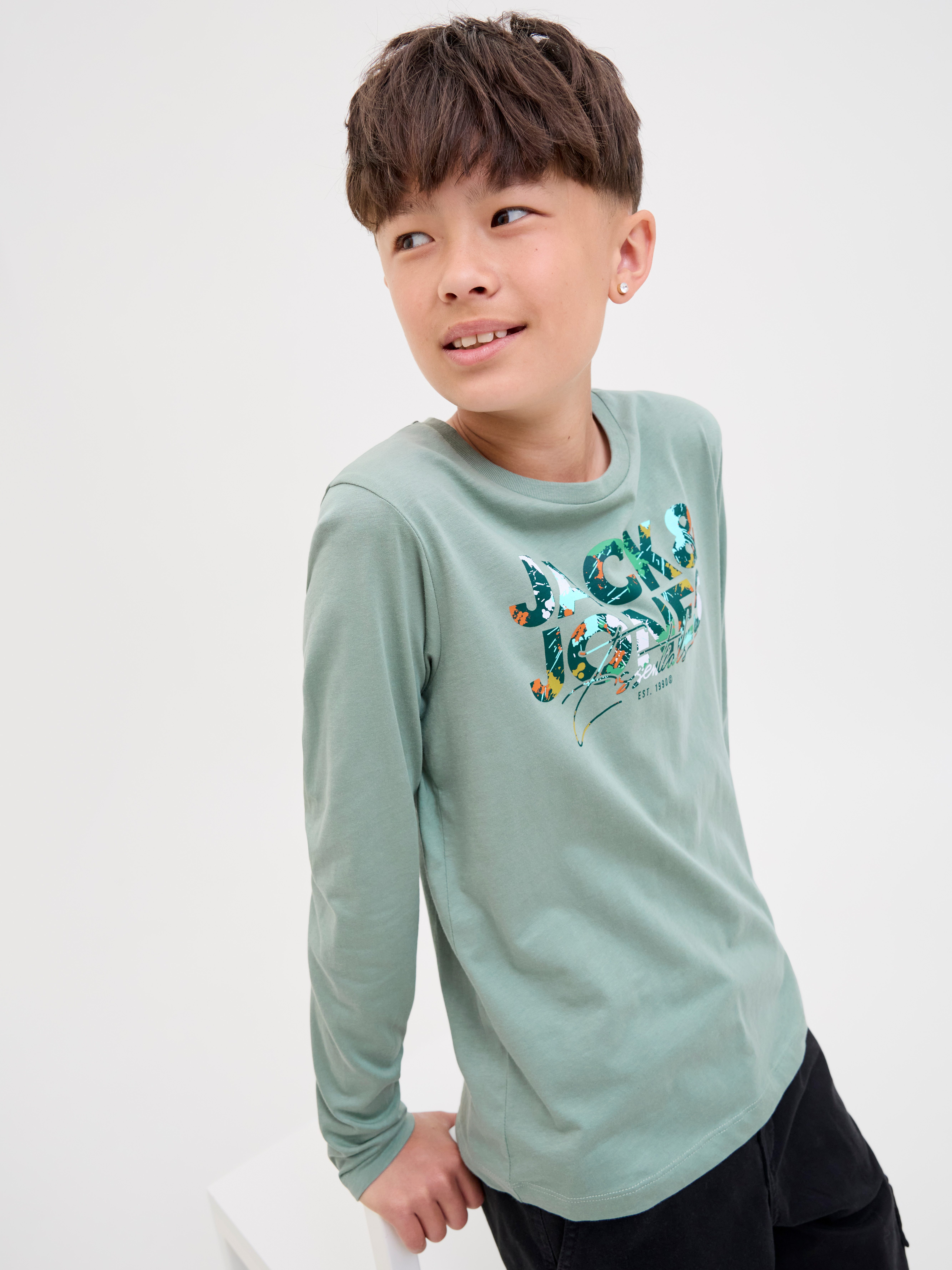 Jack & Jones Junior Langarmshirt JJGEPLAS günstig online kaufen