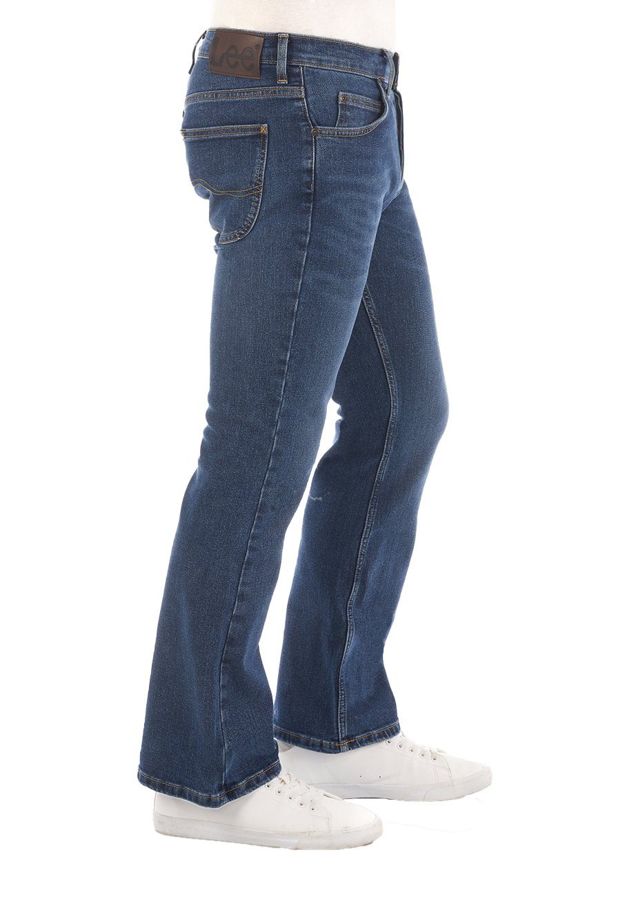Denim Denver Boot Hose Bootcut-Jeans Lee® Herren mit Stretch Jeanshose Alva (LSS1HDBF3) Aged Cut