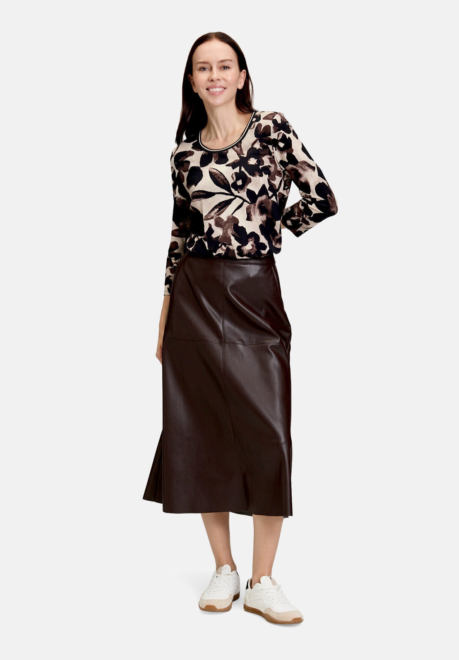 Betty Barclay 3/4-Arm-Shirt Damen mit Rundhalsausschnitt (1-tlg)