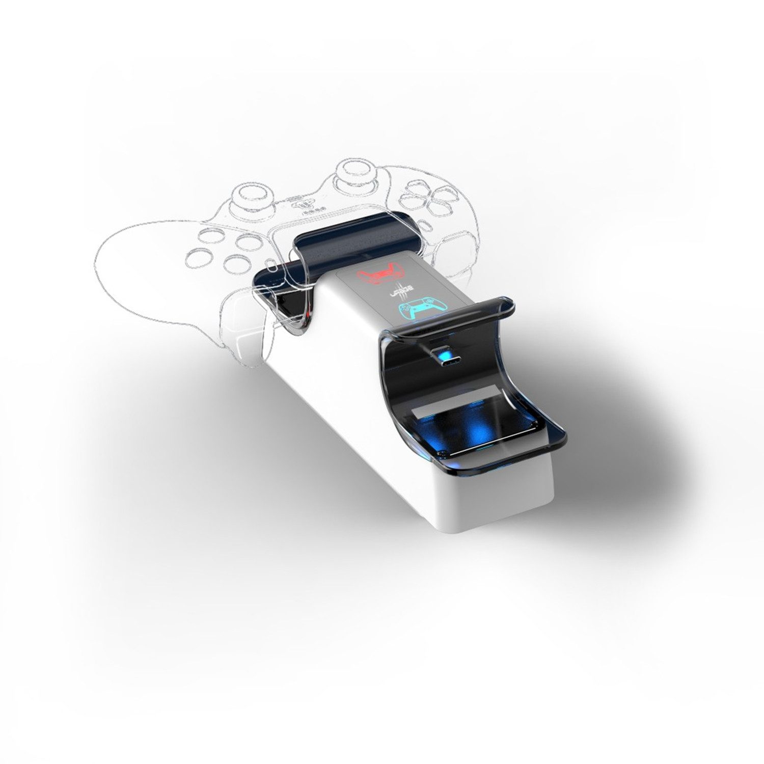 uRage Dual für PlayStation 5 Controller-Ladestation (1-tlg)