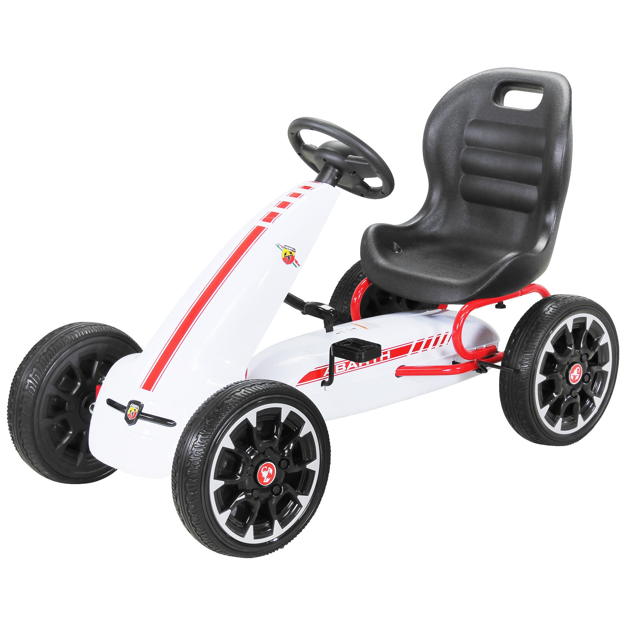 Actionbikes Motors Go-Kart Kinder Pedal Go Kart Abarth FS595 - Handbremse - günstig online kaufen