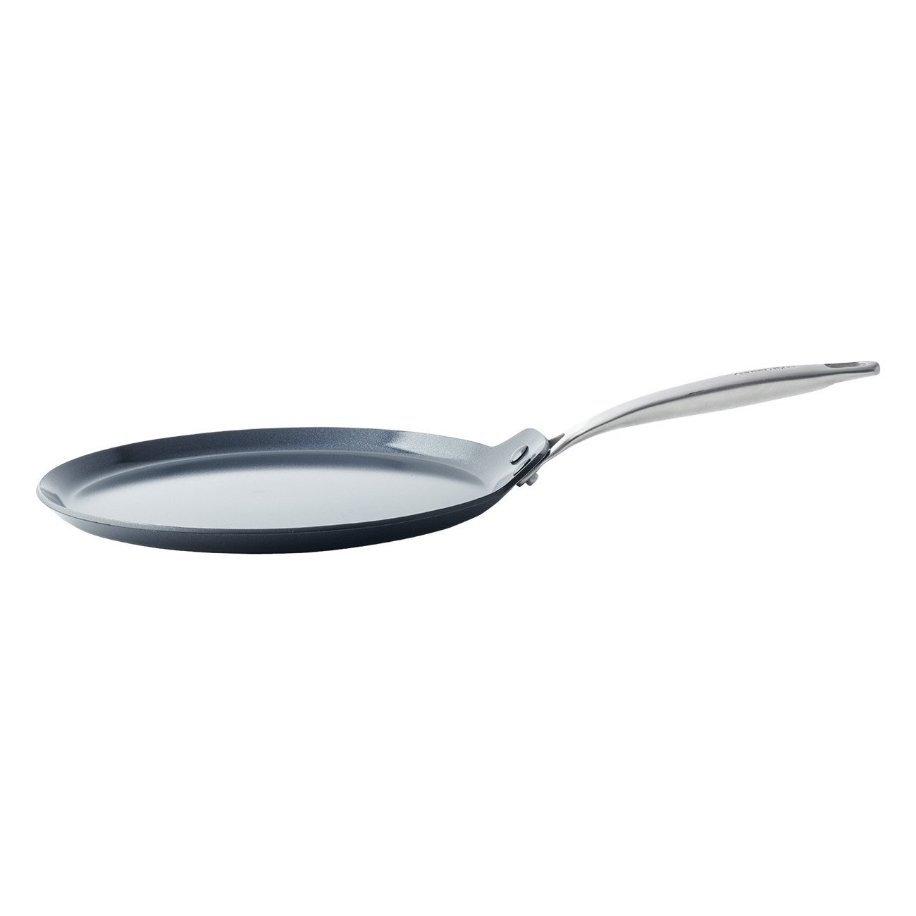 GREENPAN Crêpepfanne Copenhagen Pfannkuchen Pfanne 28cm Spülmaschinengeeignet schwarz, Aluminium, Ideal für Crêpes, kratzfest, langlebig Ø 28 cm