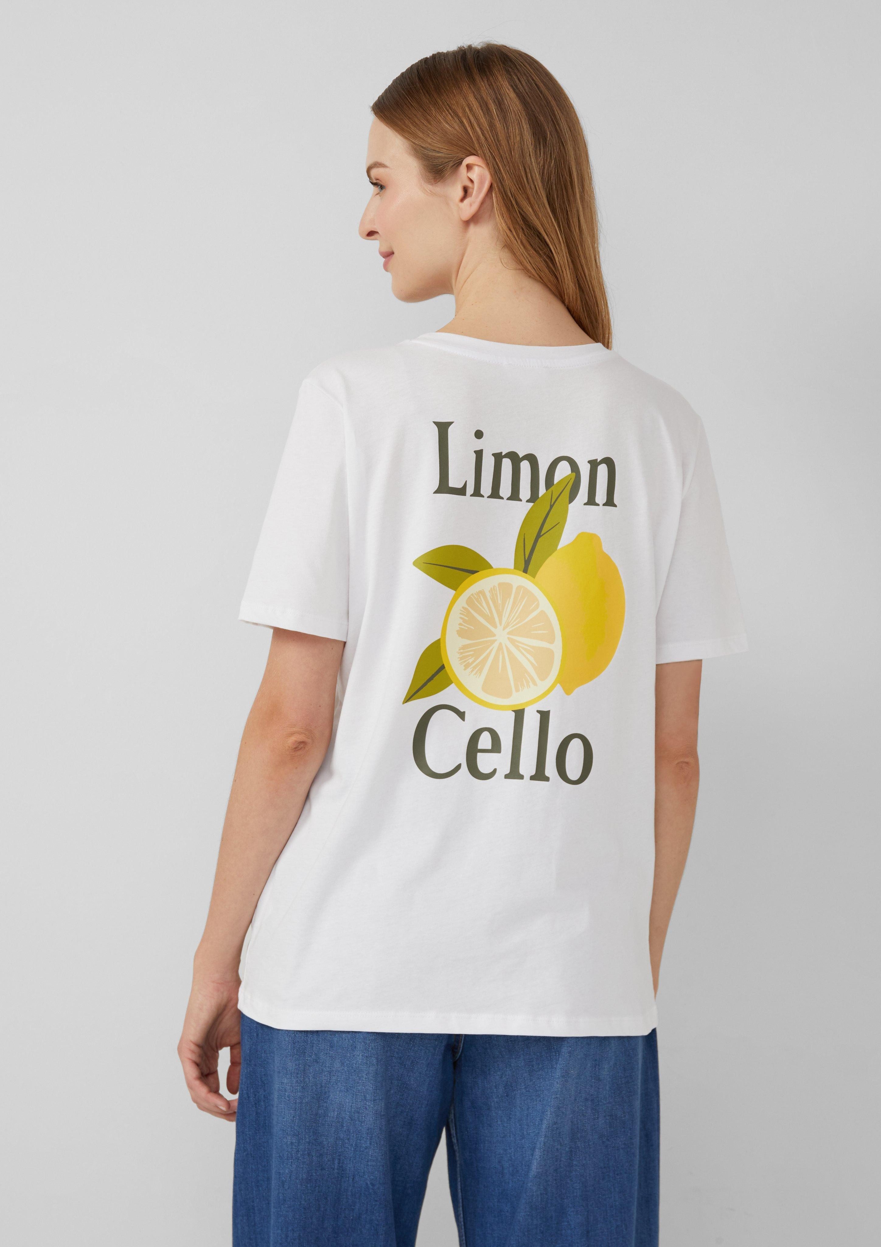 s.Oliver Kurzarmshirt T-Shirt mit Front- und günstig online kaufen