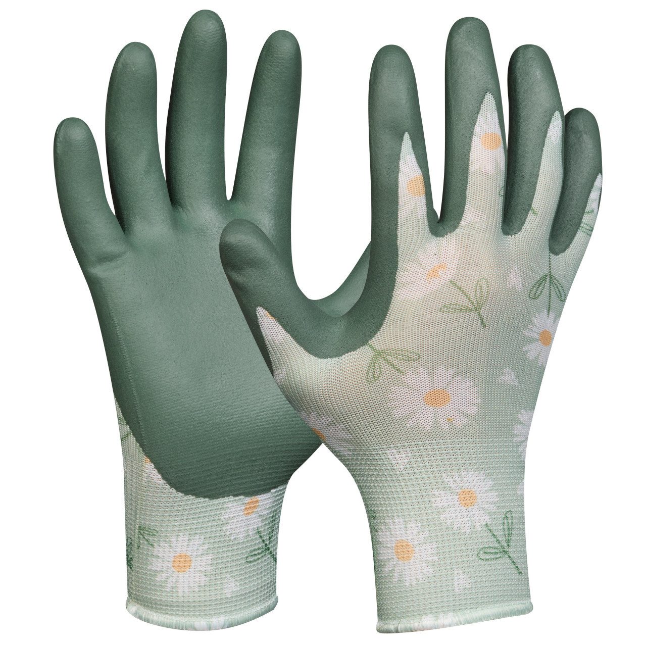 Gebol Arbeitshandschuhe Gebol Handschuh Gardeluxe Daisy grün