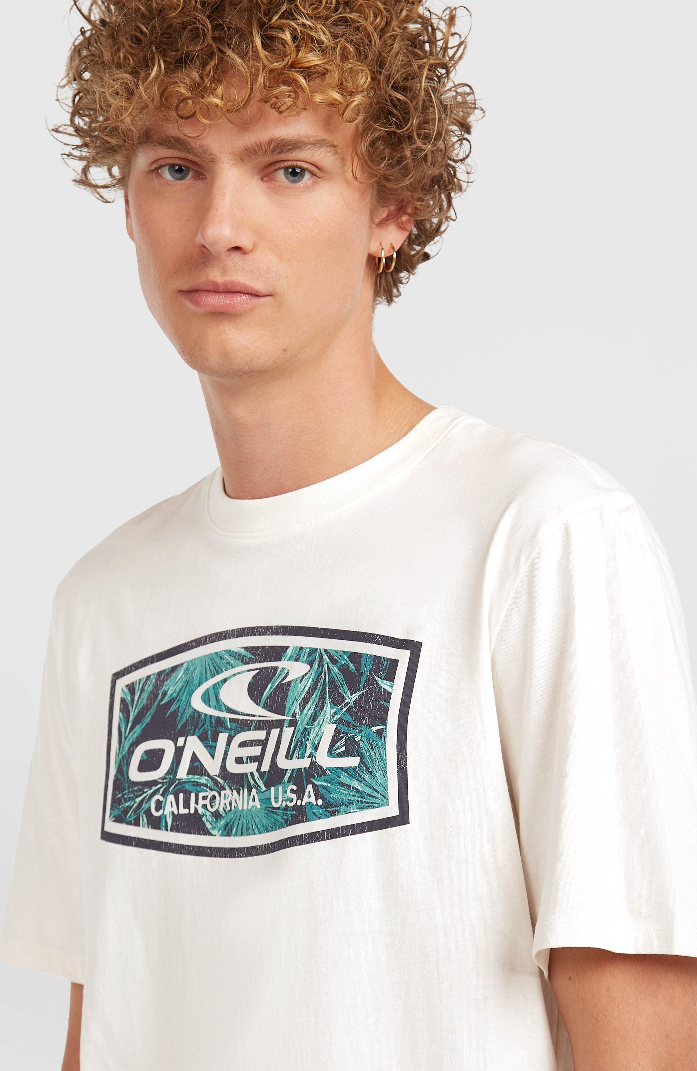 O'Neill T-Shirt O'NEILL GRAPHIC T-SHIRT mit Logodruck, Kurzarm, aus Baumwolle