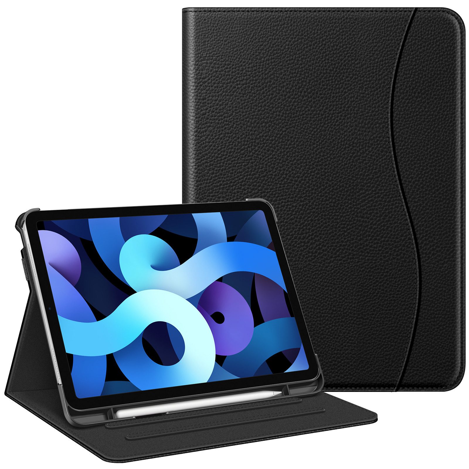 Fintie Tablet-Hülle für iPad Air 11'' M4/M3/M2(2026/2025/2024), iPad Air 5/4 Gen 2022/2020 10,9 Zoll, Multi-Winkel Betrachtung Folio Stand Case Cover mit Dokumentschlitze